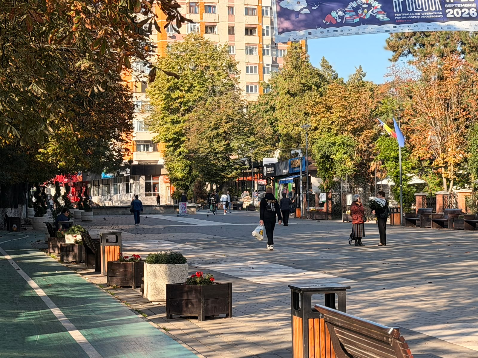 pietonalul unirii botosani