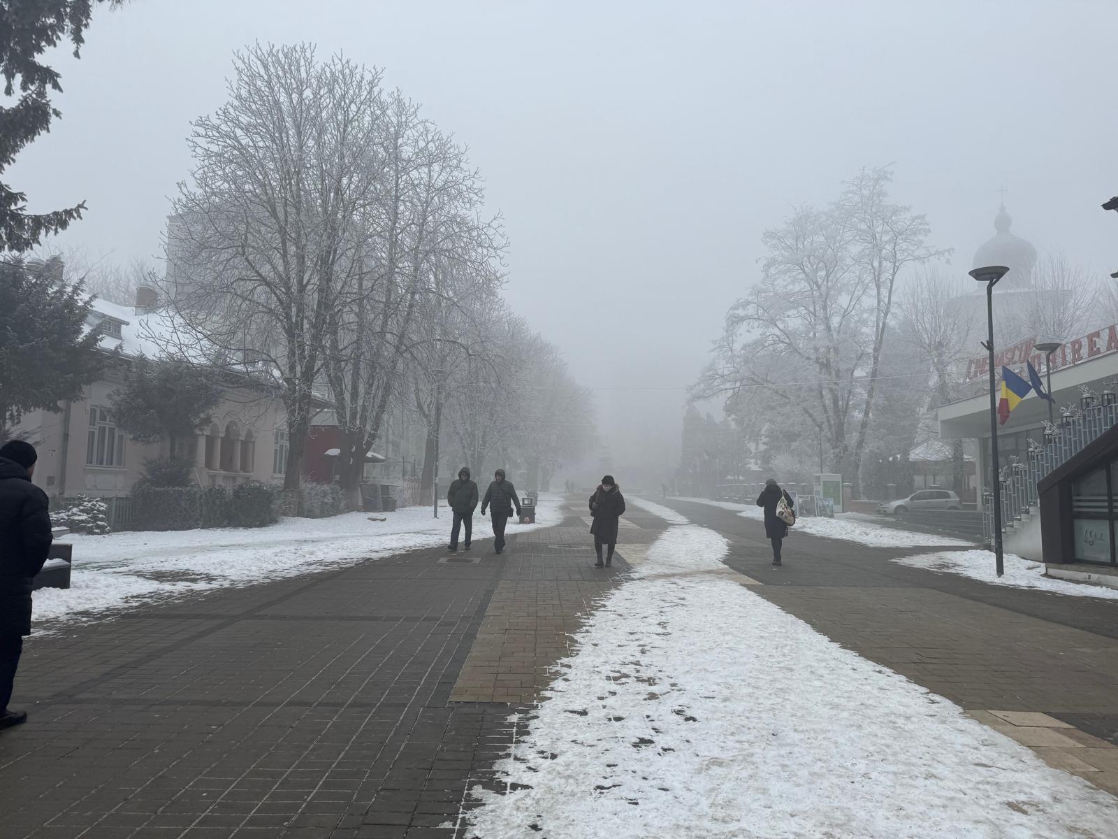 Revine gerul: Temperaturi de – 14 grade anunțate 