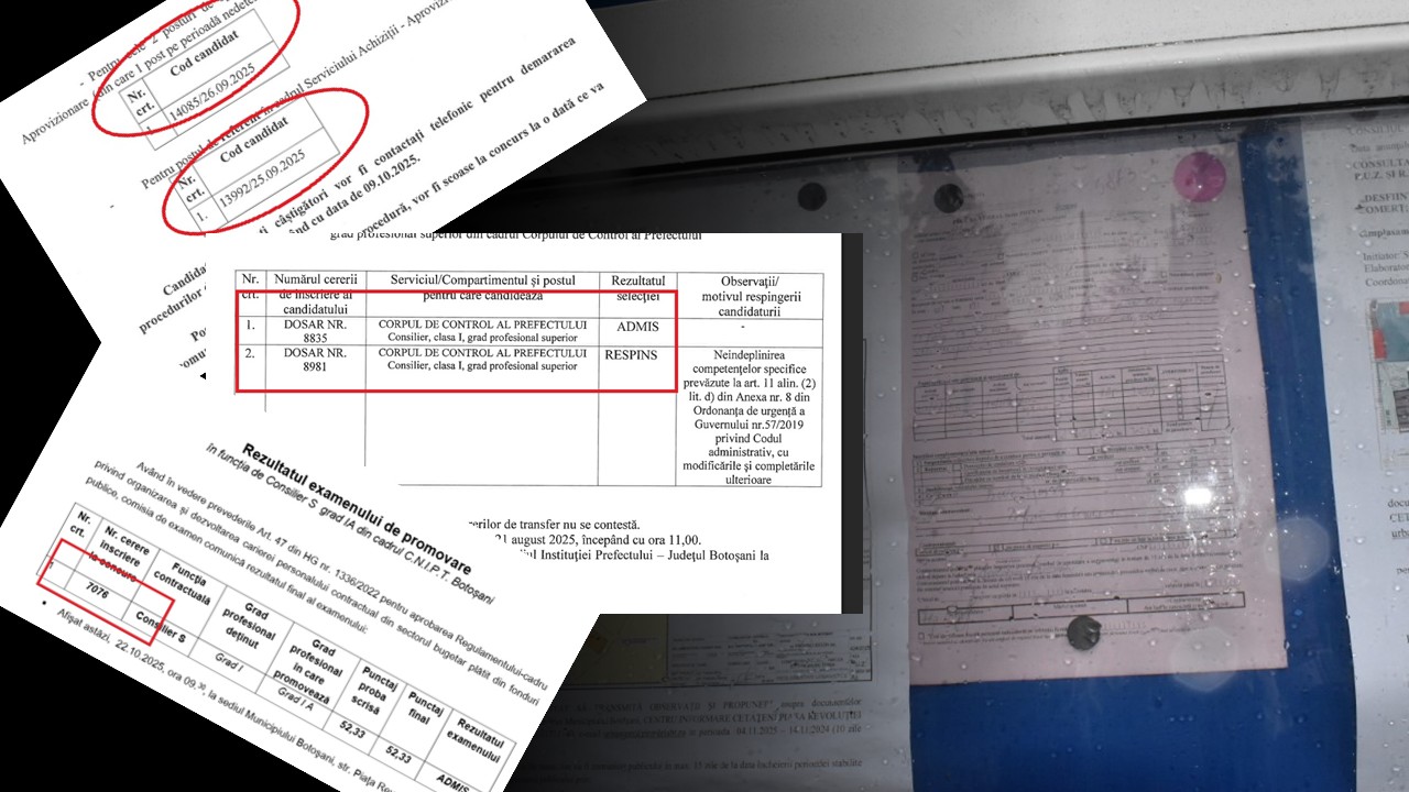 Poliția a publicat la avizierul Primăriei CNP-ul unui botoșănean care a traversat strada prin loc nepermis 