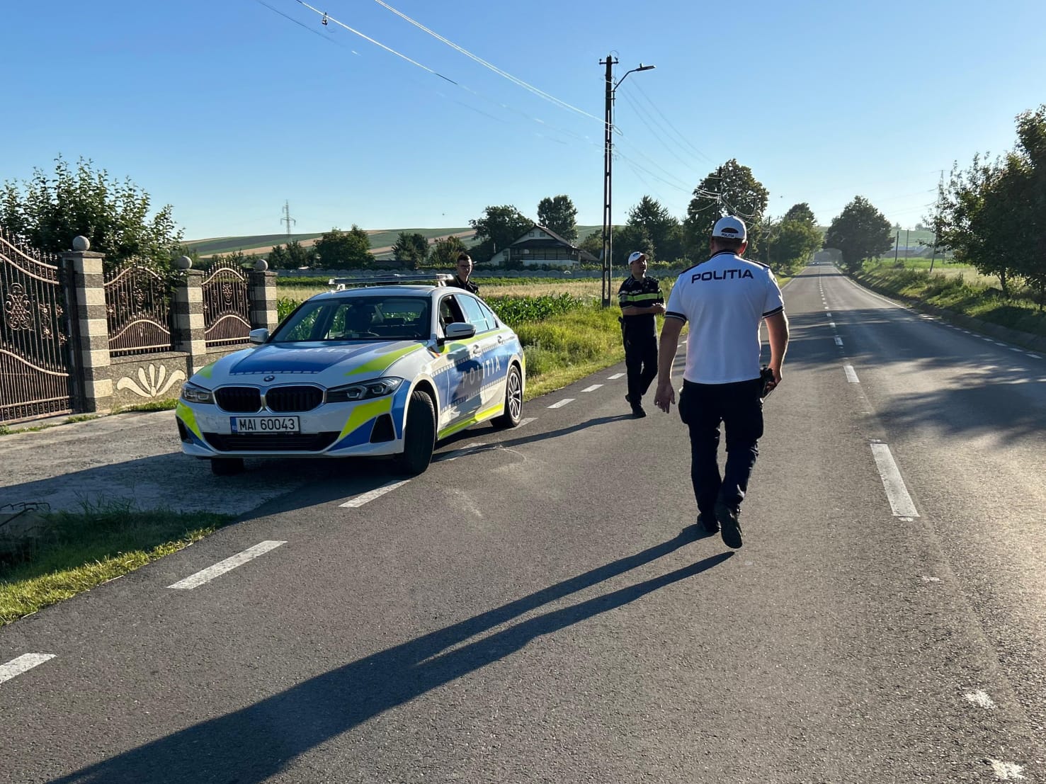 Razie a polițiștilor în zona Dorohoi, au fost amendați mai mulți șoferi vitezomani 