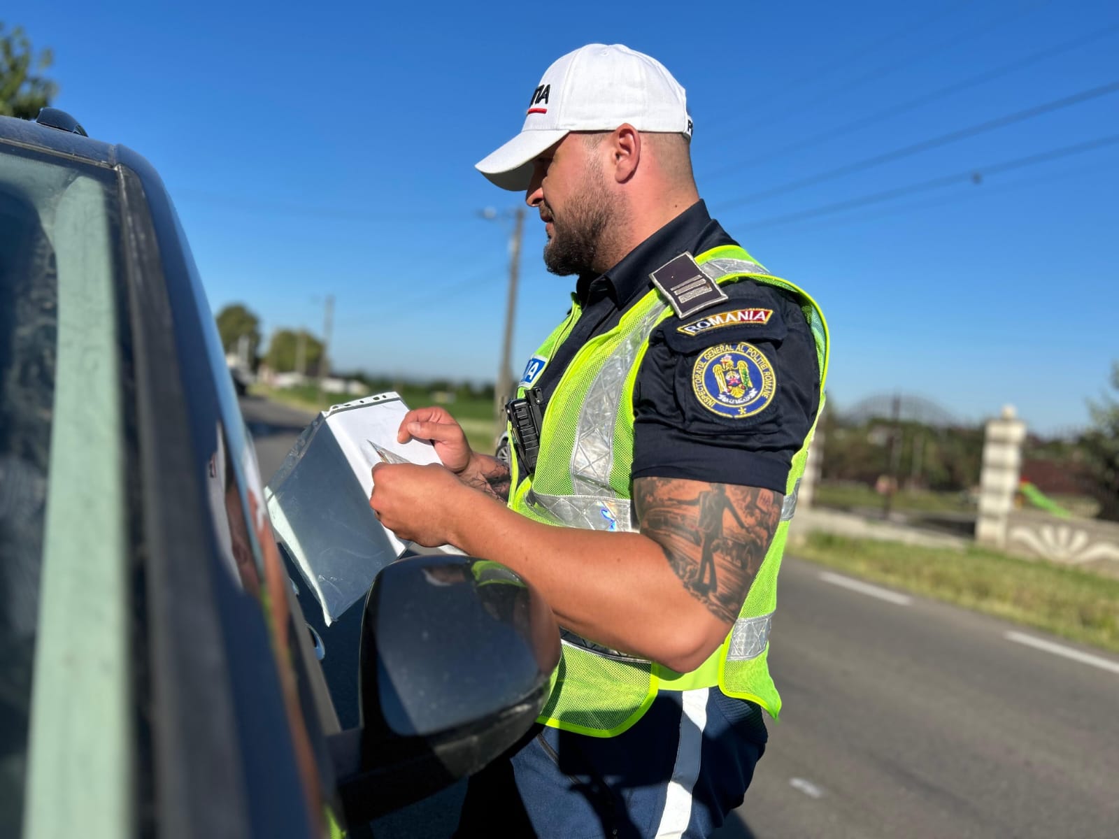 Polițiștii rutieri l-au oprit în trafic pe cel mai încăpățânat șofer 