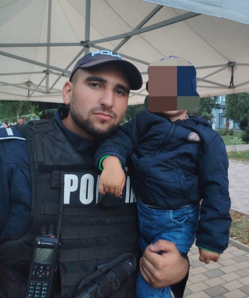 Un tânăr polițist de la Botoșani a salvat viața unui băiețel de trei ani 
