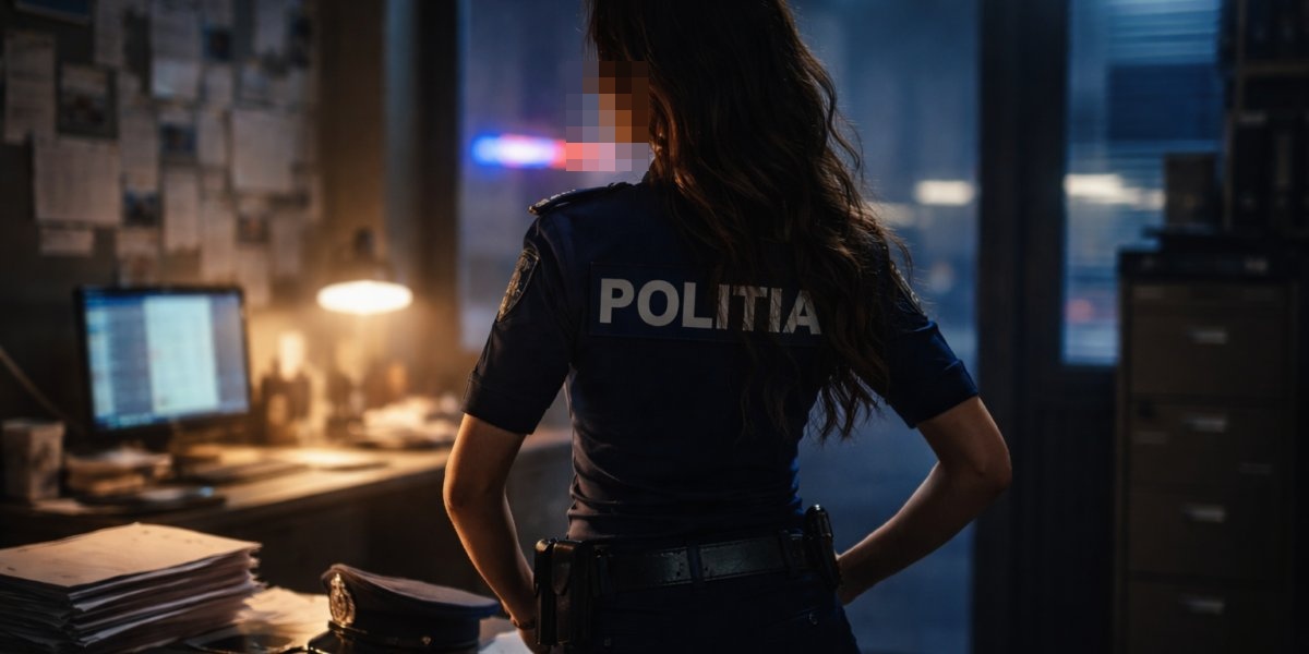 Polițistă acuzată că face videochat: A fost suspendată din funcție 