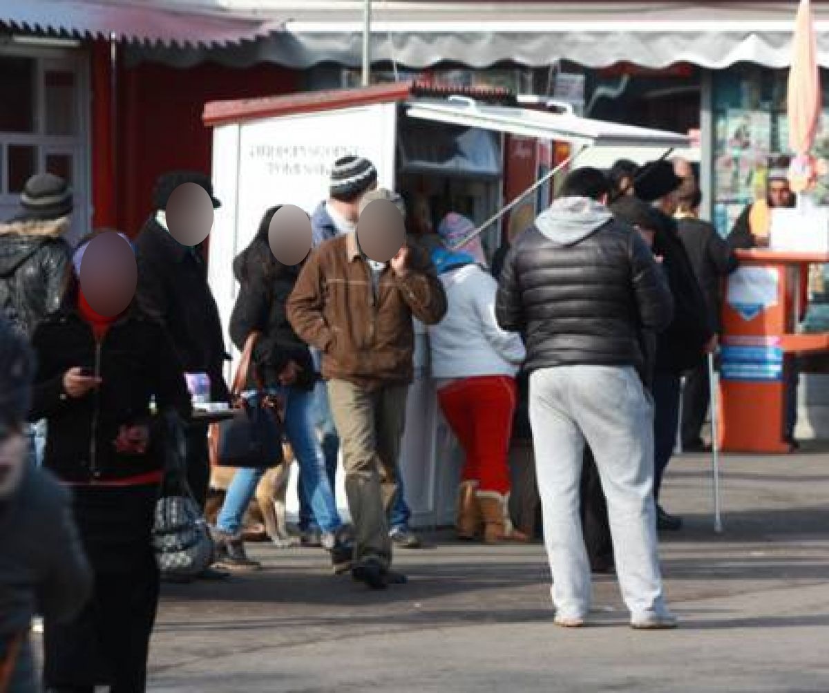 Polițiștii și jandarmii în control prin Piața centrală: O persoană s-a ales cu doar penal