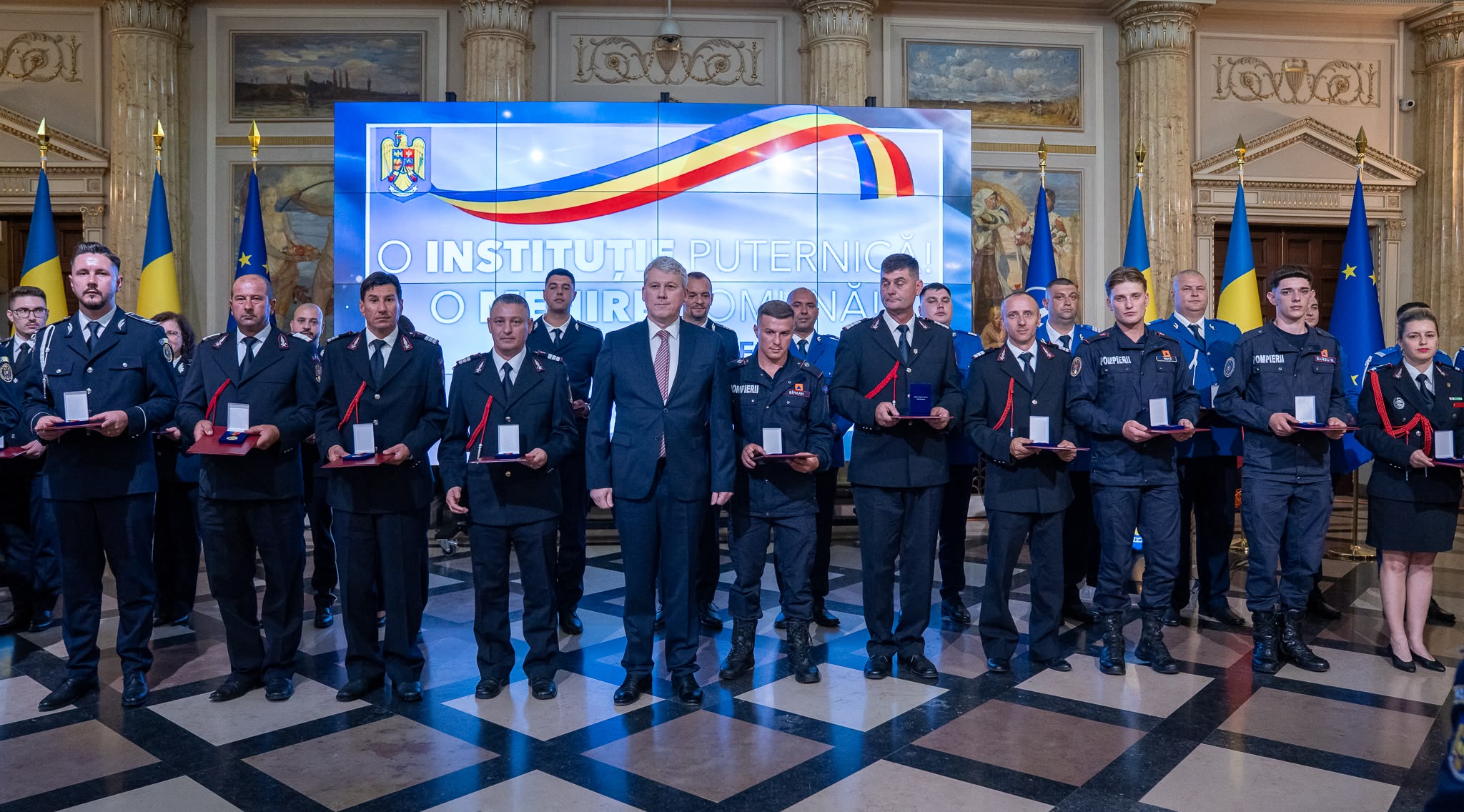pompier premiat