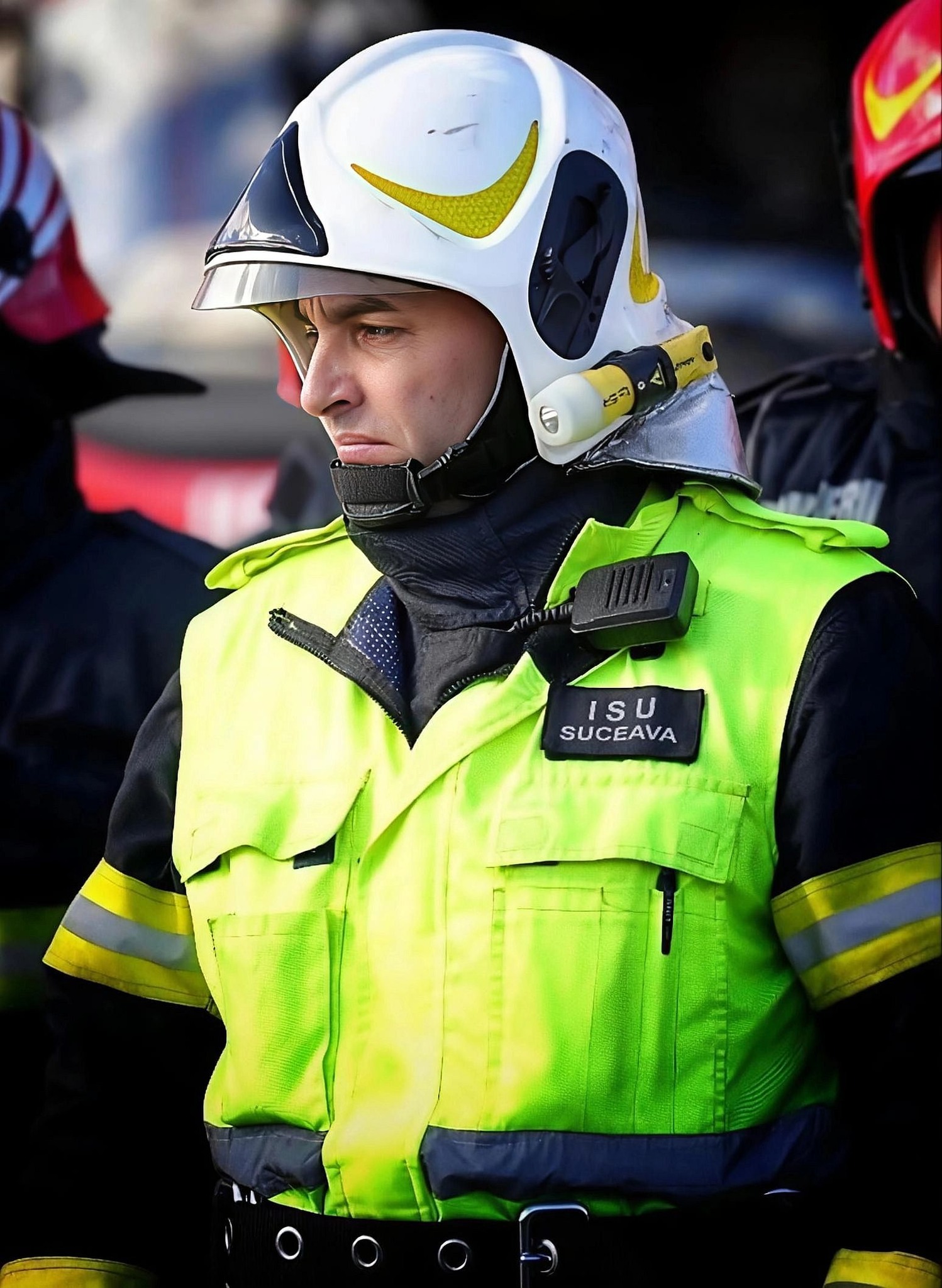 un pompier ranit in accident are nevoie de sange