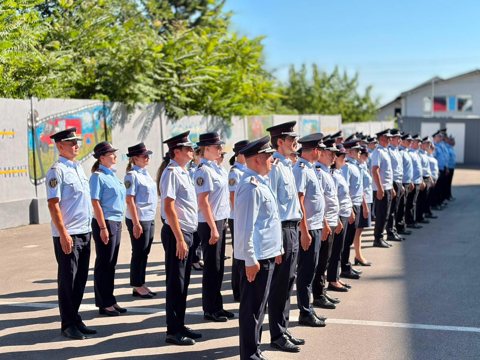 pompieri avansati in grad