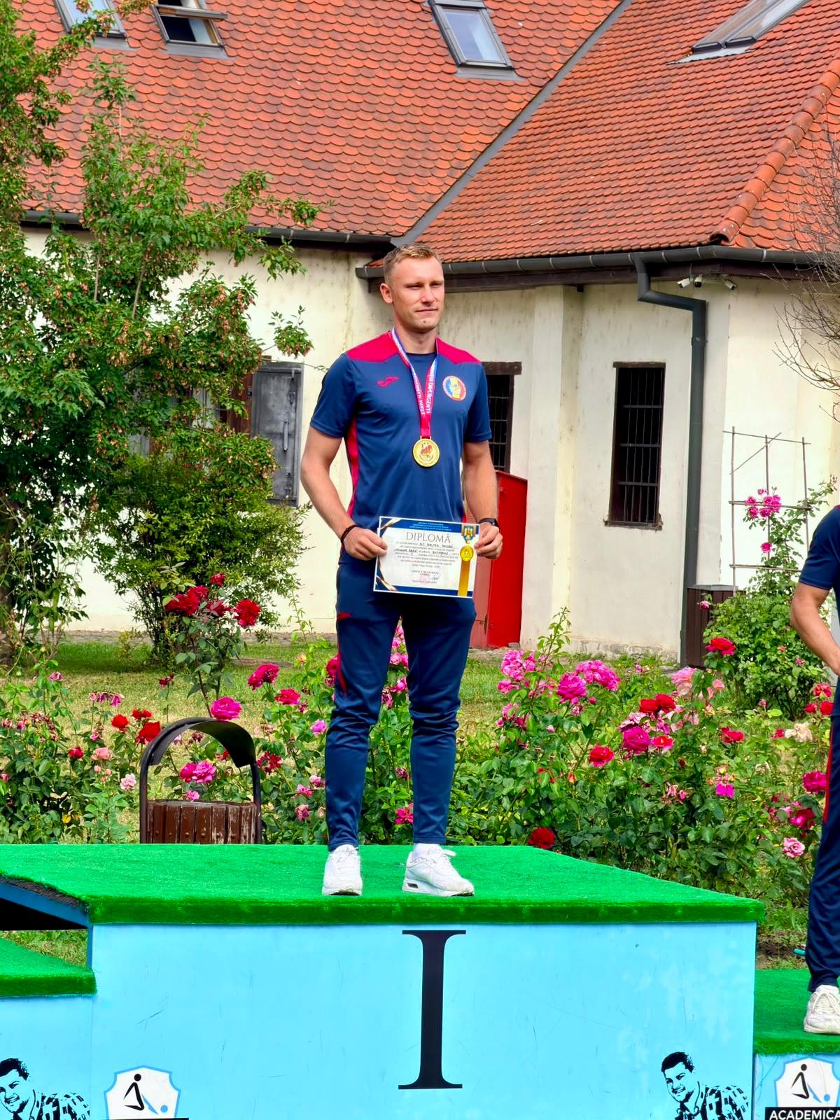 Pompier din Botoșani, campion național la „pista cu obstacole”