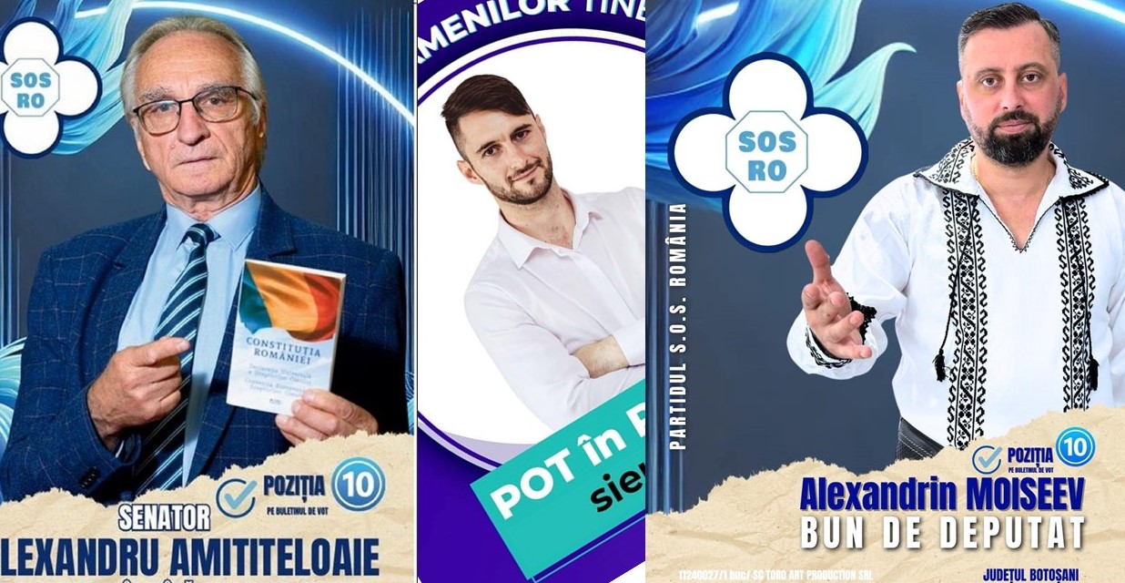 Vot la Botoșani: ajung parlamentari un șofer din Alba, un anonim din Constanța și un securist declarat – VIDEO 