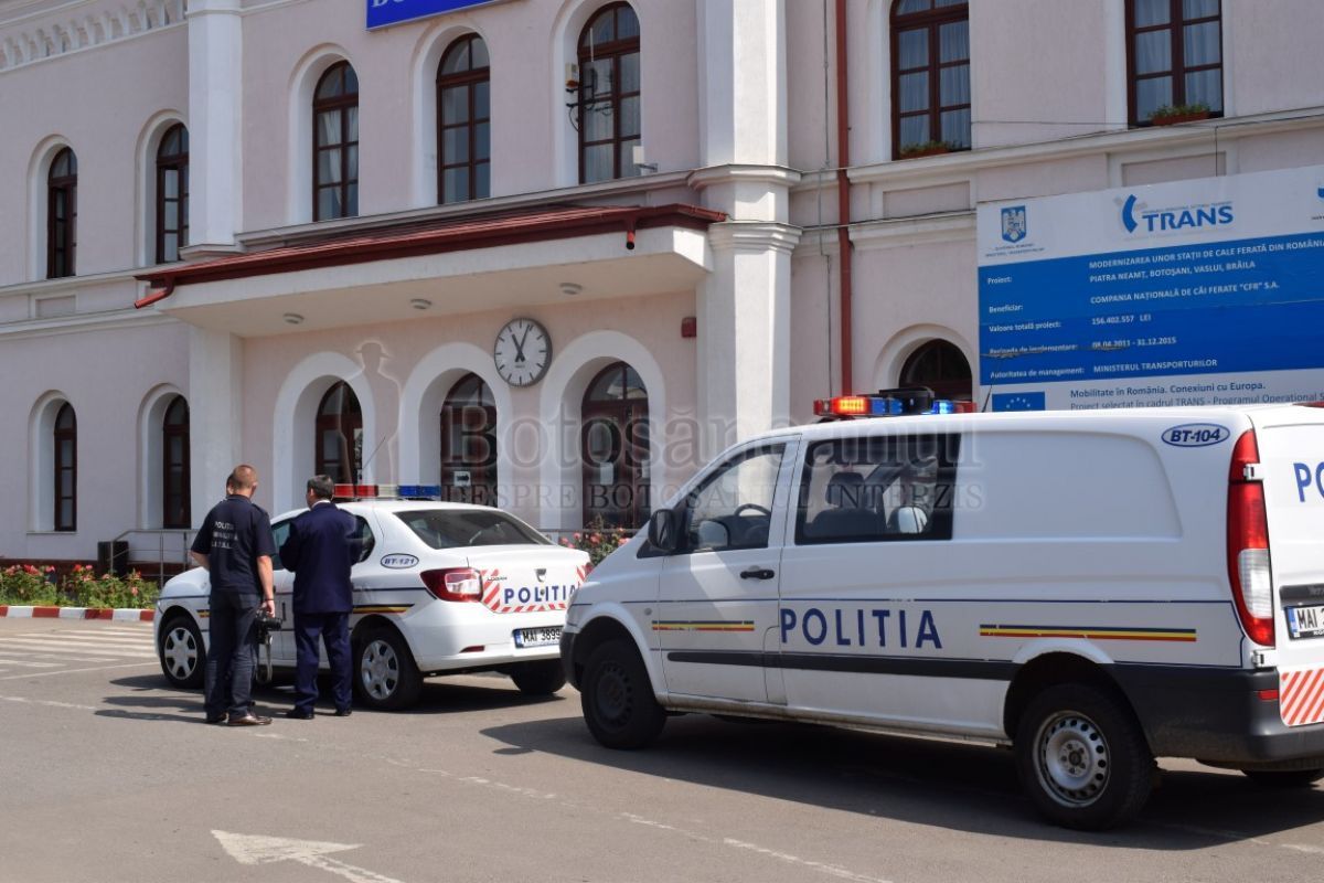 În această dimineață: Polițiștii au DESCINS la gară