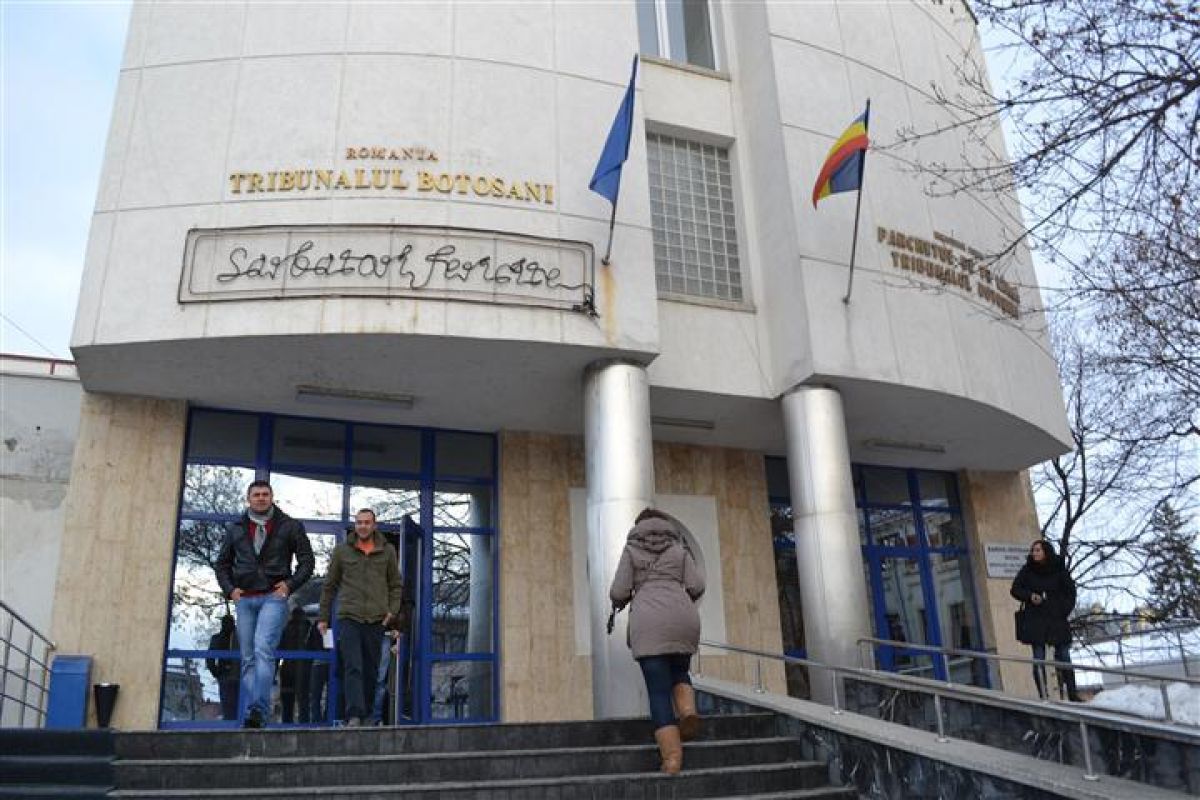 GREVĂ GENERALĂ: Tribunalul Botoșani își suspendă activitatea pe perioadă nedeterminată