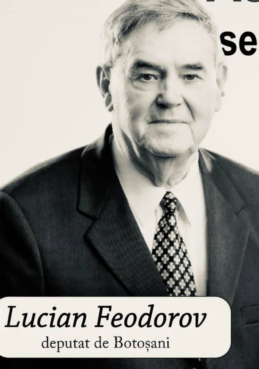 ASTĂZI: Deputatul Lucian Feodorov este condus pe ultimul drum
