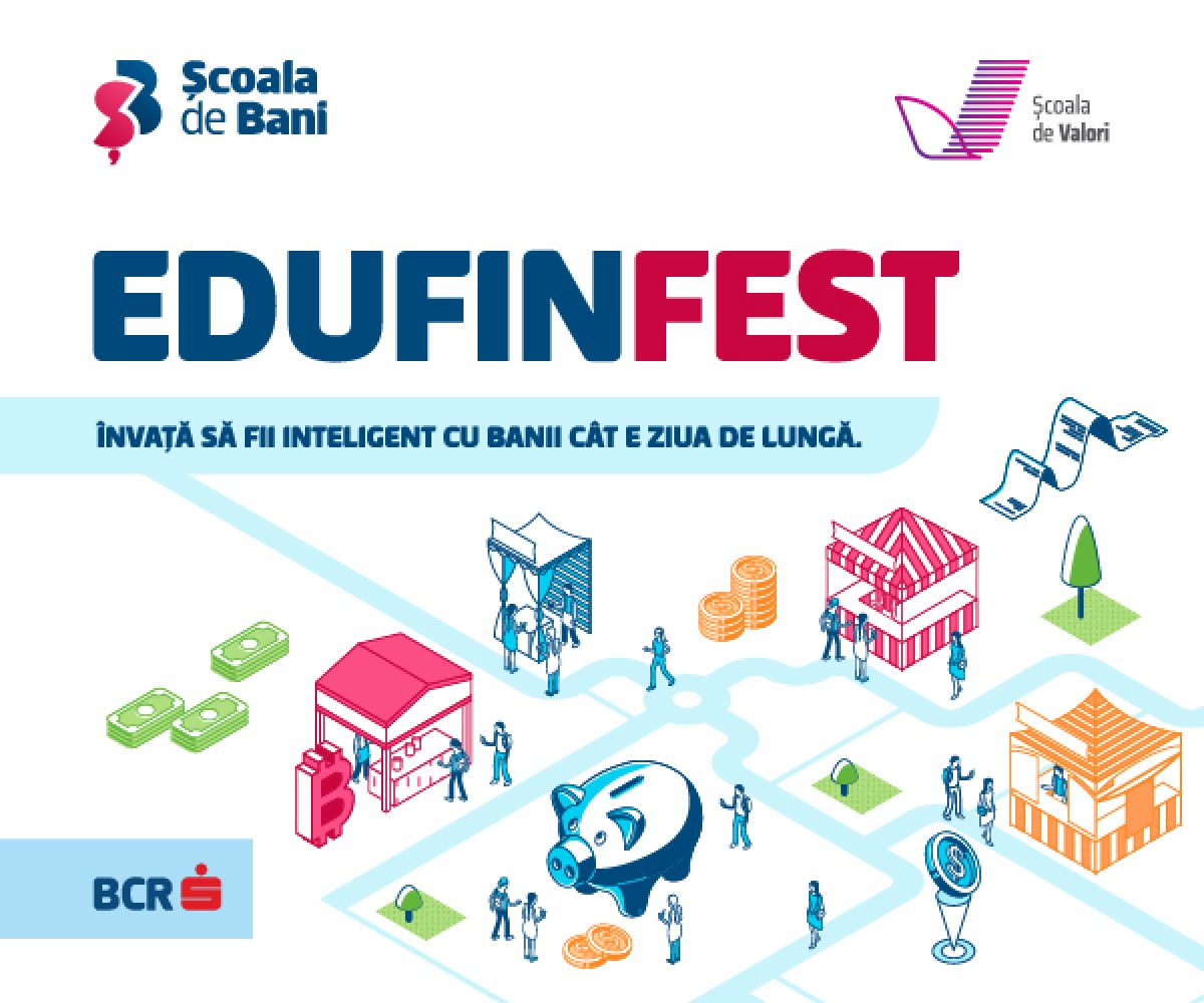 Școala de Bani și Școala de Valori lansează prima ediție #EduFinFest, eveniment dedicat Zilei Educației Financiare, inclusiv în județul Botoșani