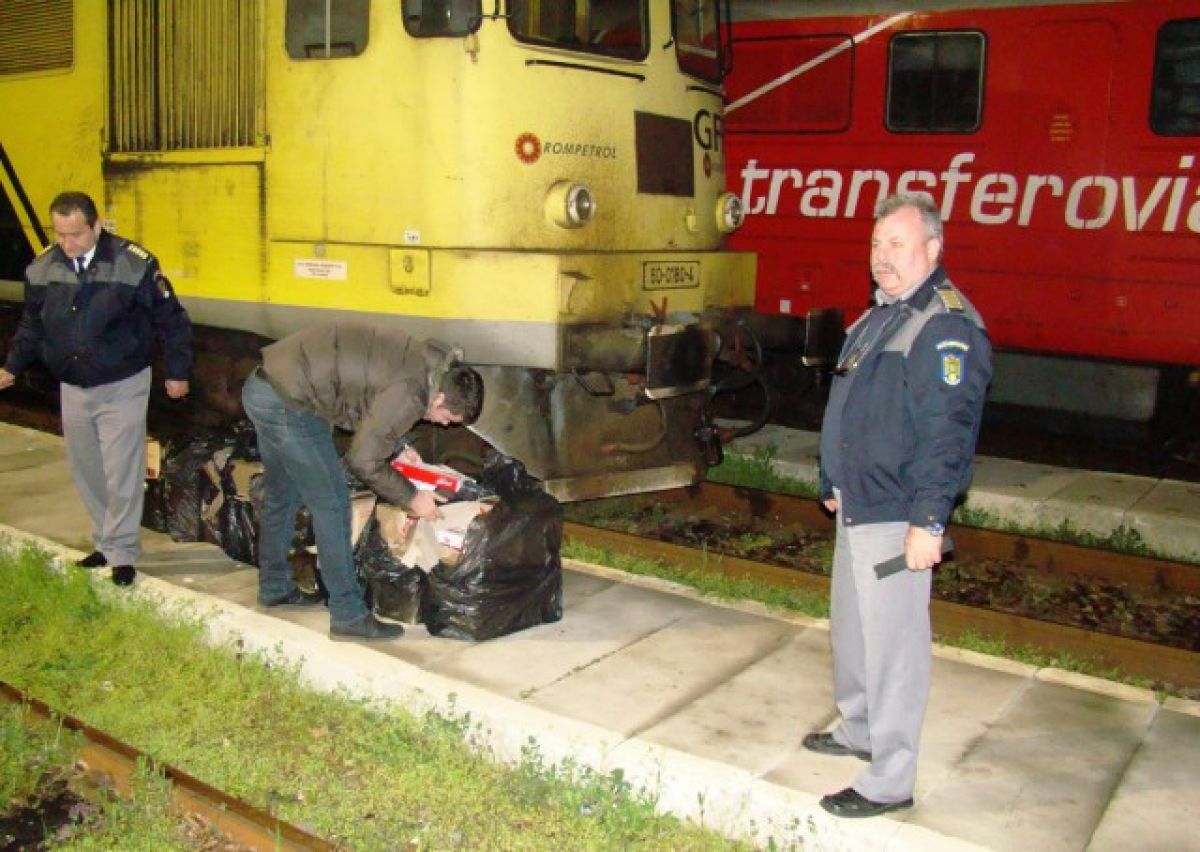 Infractori ingenioși: Marfă de contrabandă ascunsă în cutia electrică a unui tren internațional