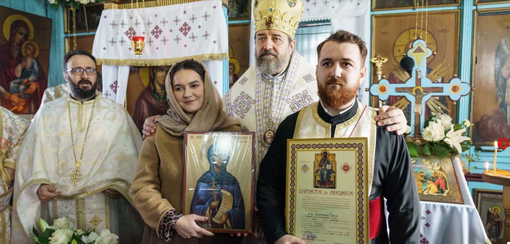 Casă socială sfințită într-o comună din Botoșani, moment emoționant pentru preotul parohiei 