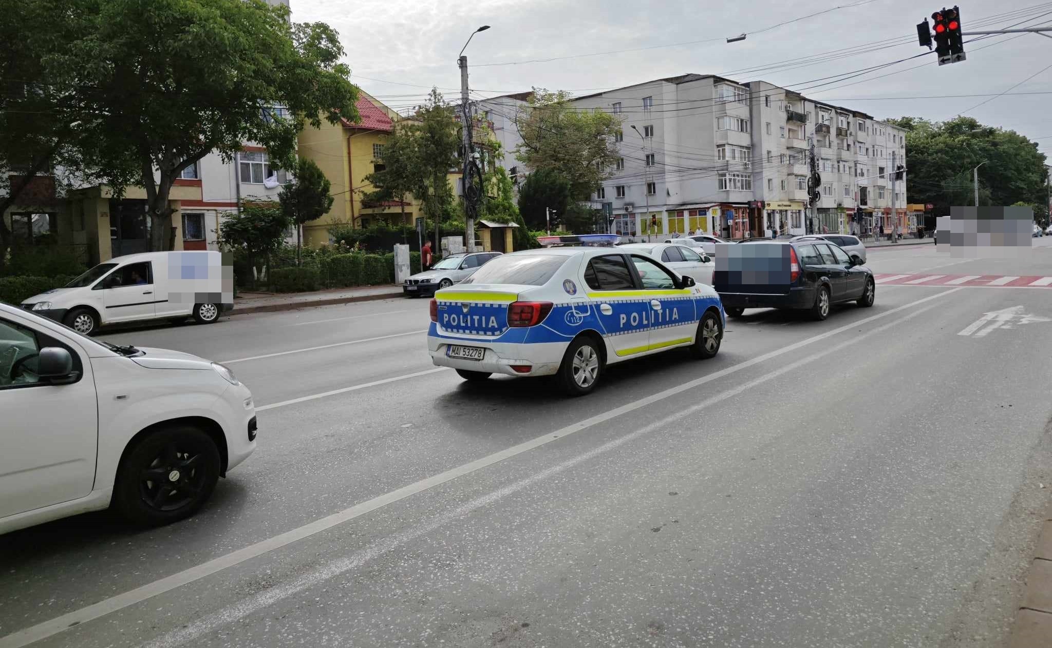 Bunic de 85 de ani prins beat la volan pe strada Primăverii 