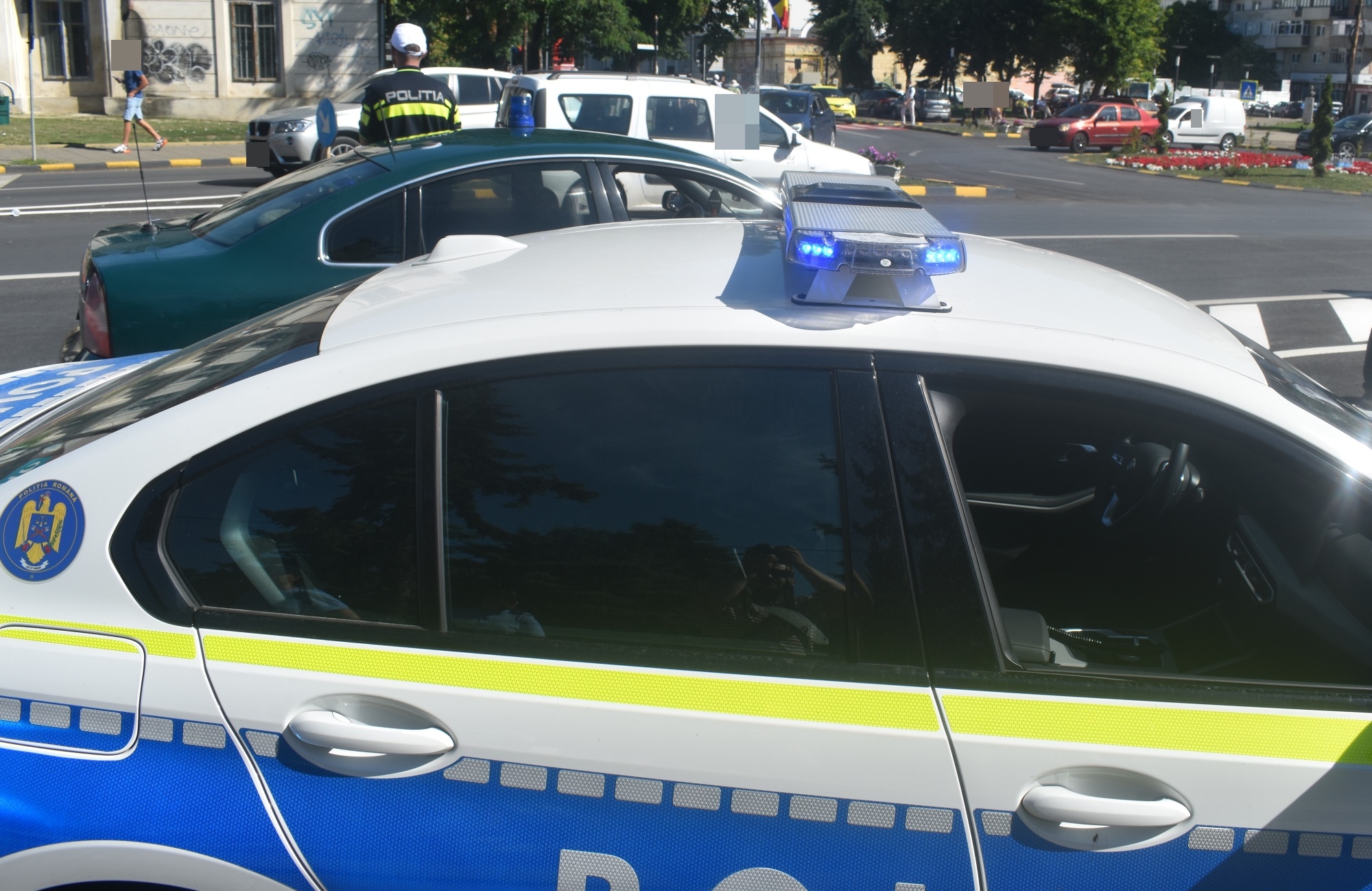 Puștan FĂRĂ permis prins de polițiști pe o stradă din municipiu