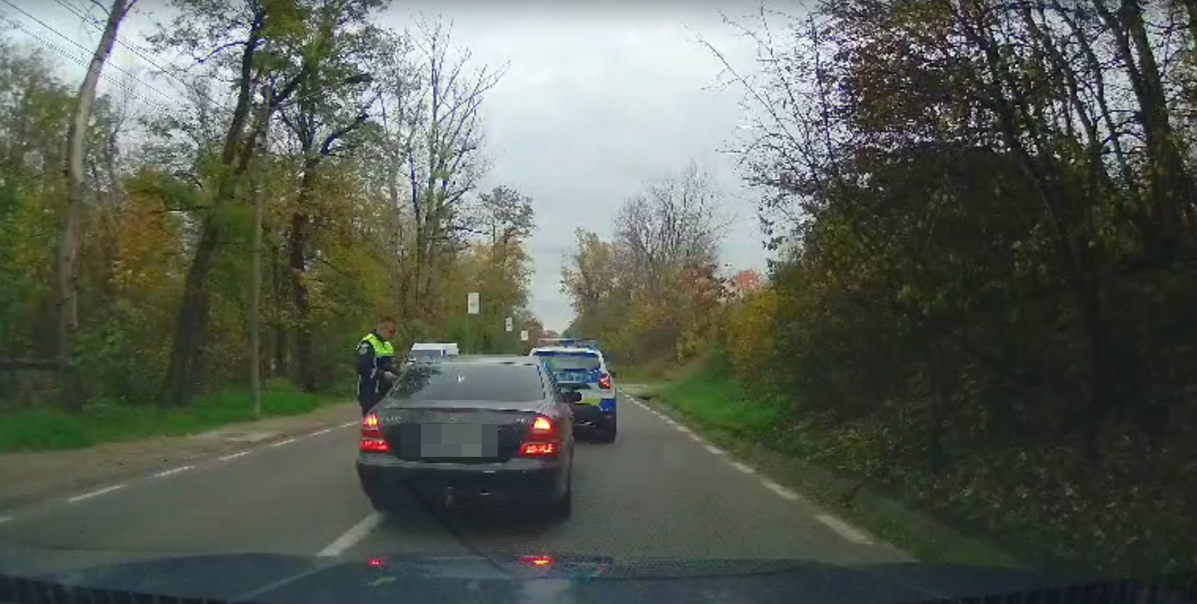 Șofer oprit de polițiști în trafic: Din „prinț” cu antemergător în pieton pentru jumătate de an