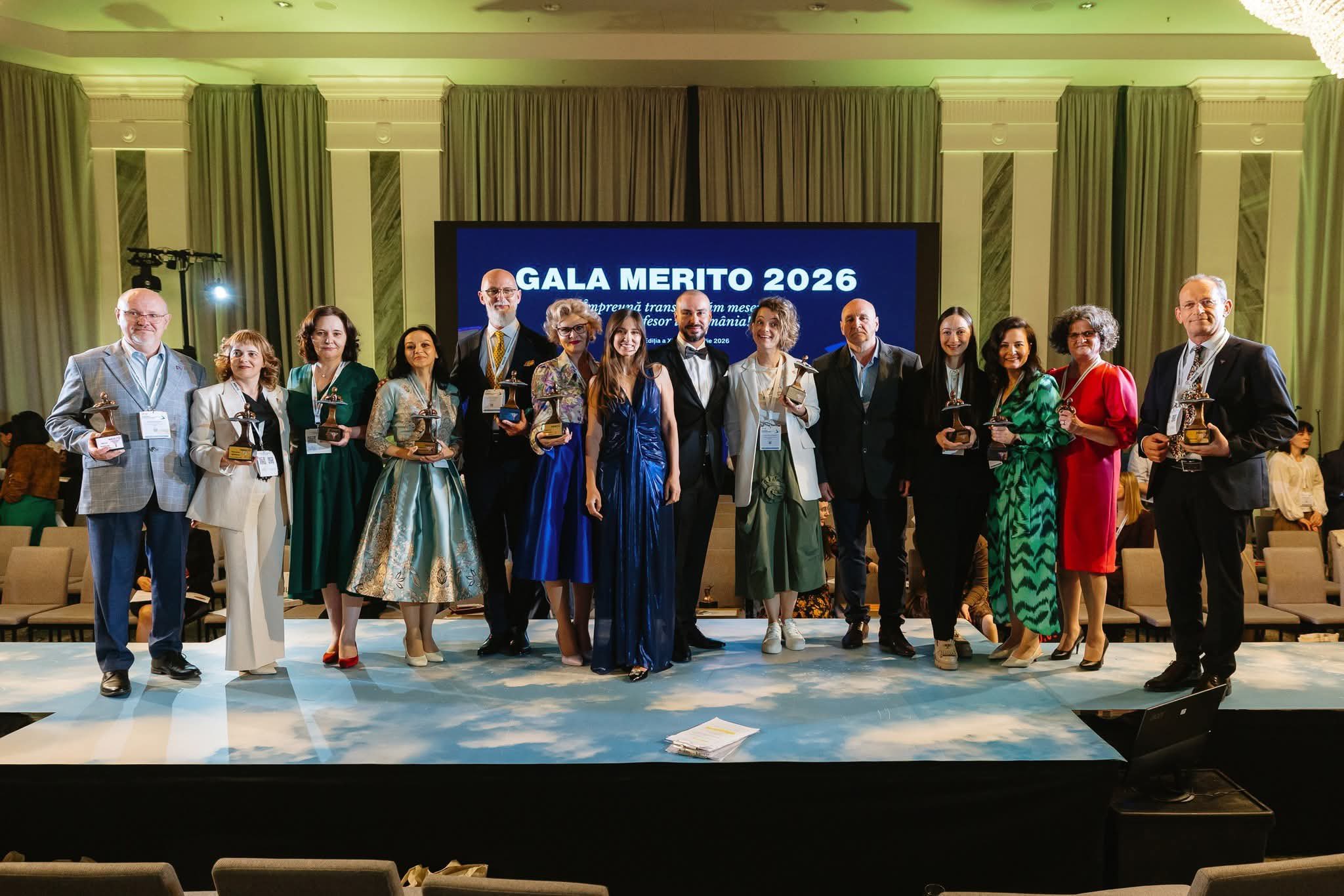 profesoara premiata la Gala Merito