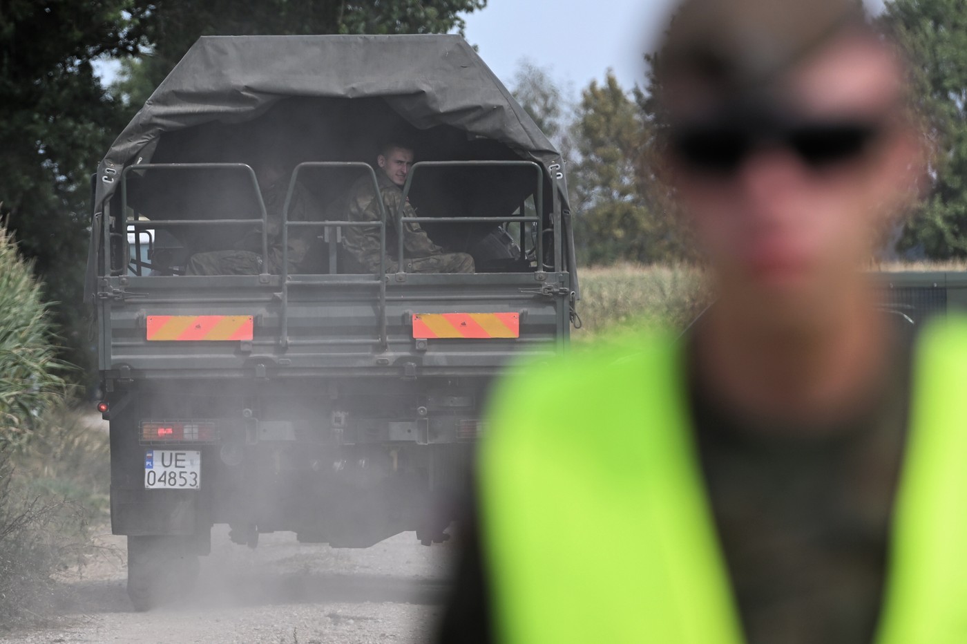 Obiect neidentificat, posibil dronă, prăbușit în estul Poloniei, la 500 de metri de clădiri