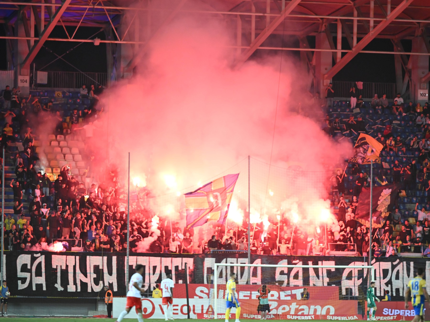 Dinamo și Petrolul, amendate de Comisia de Disciplină a FRF după meciul de la Ploiești