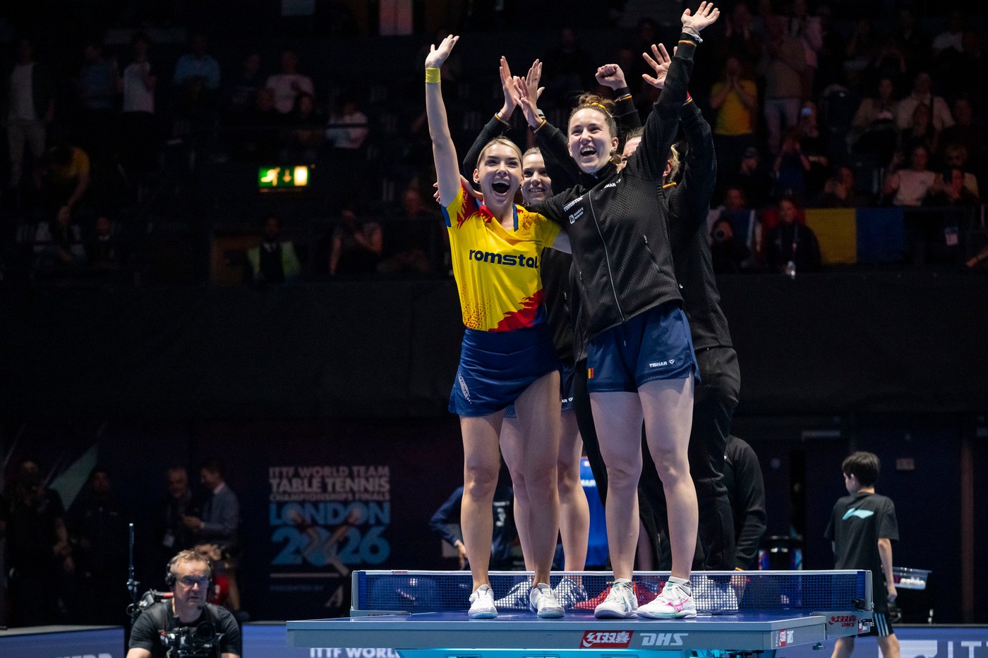 Bronz mondial pentru România la tenis de masă, după 26 de ani. Tricolorele, învinse de China în semifinale
