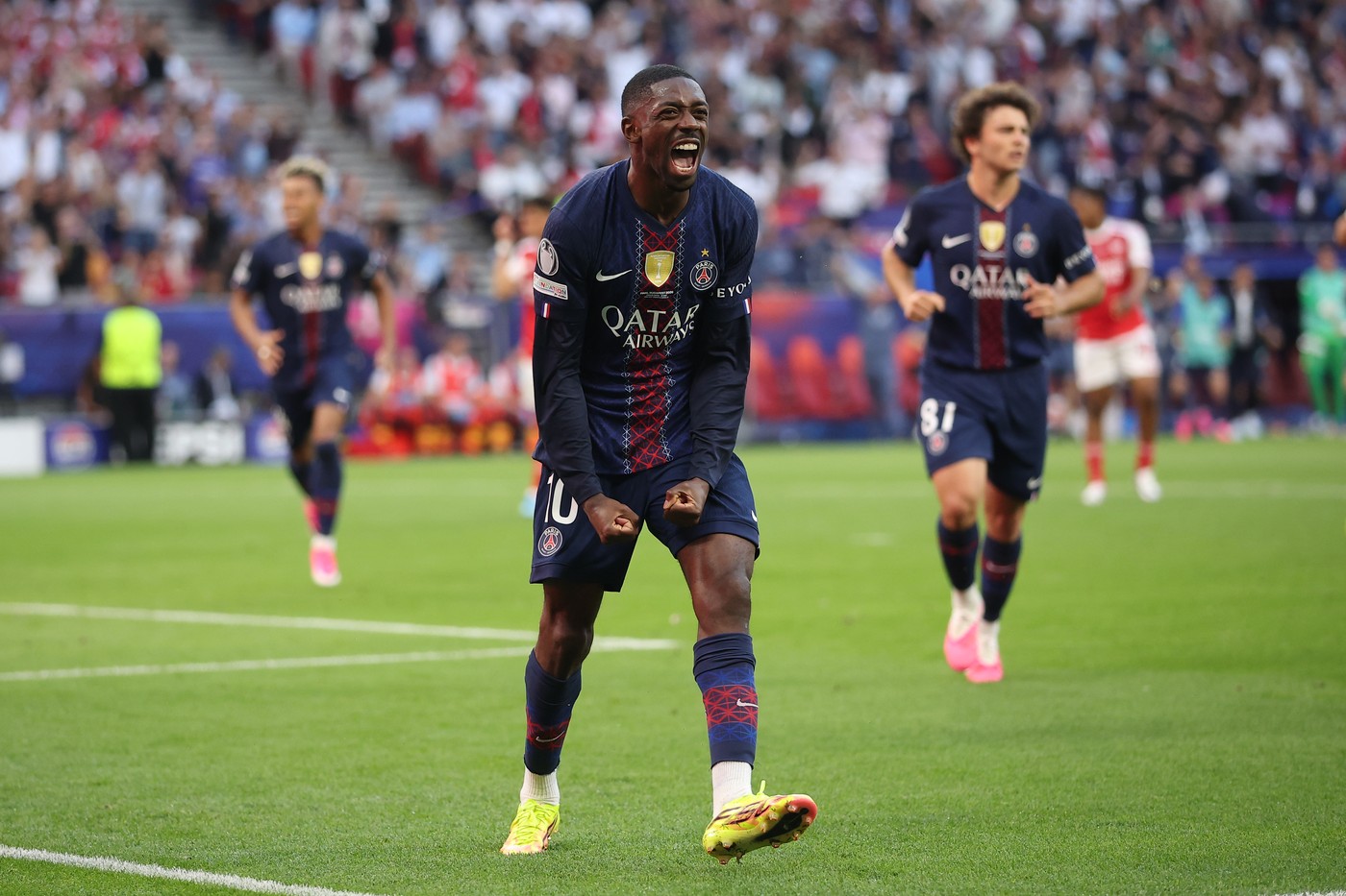 Finala UEFA Champions League: Dembele menține campioana în joc la Budapesta