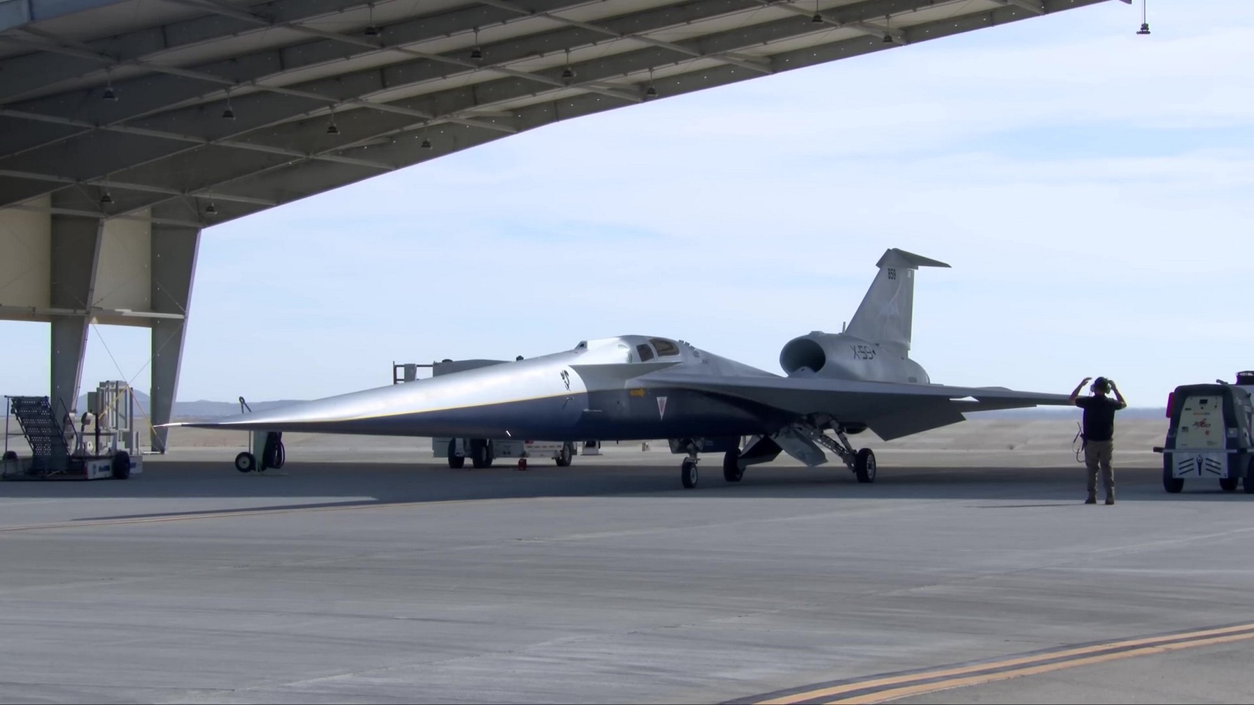 NASA pregătește avionul supersonic experimental X-59 „Quesst” pentru testul final