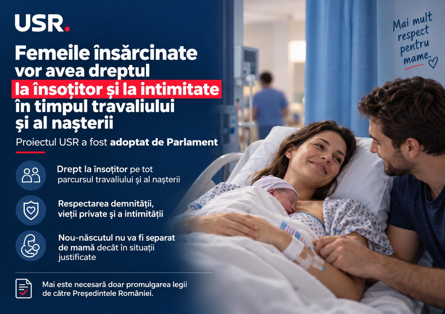proiect adoptat pentru femeile insarcinate