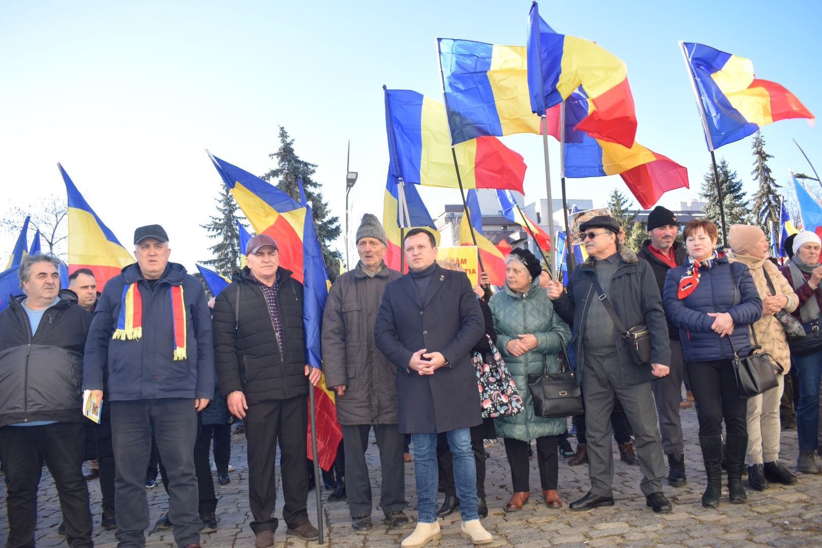 CLIPUL ZILEI: Scandări de AUR la protestul din centrul orașului 