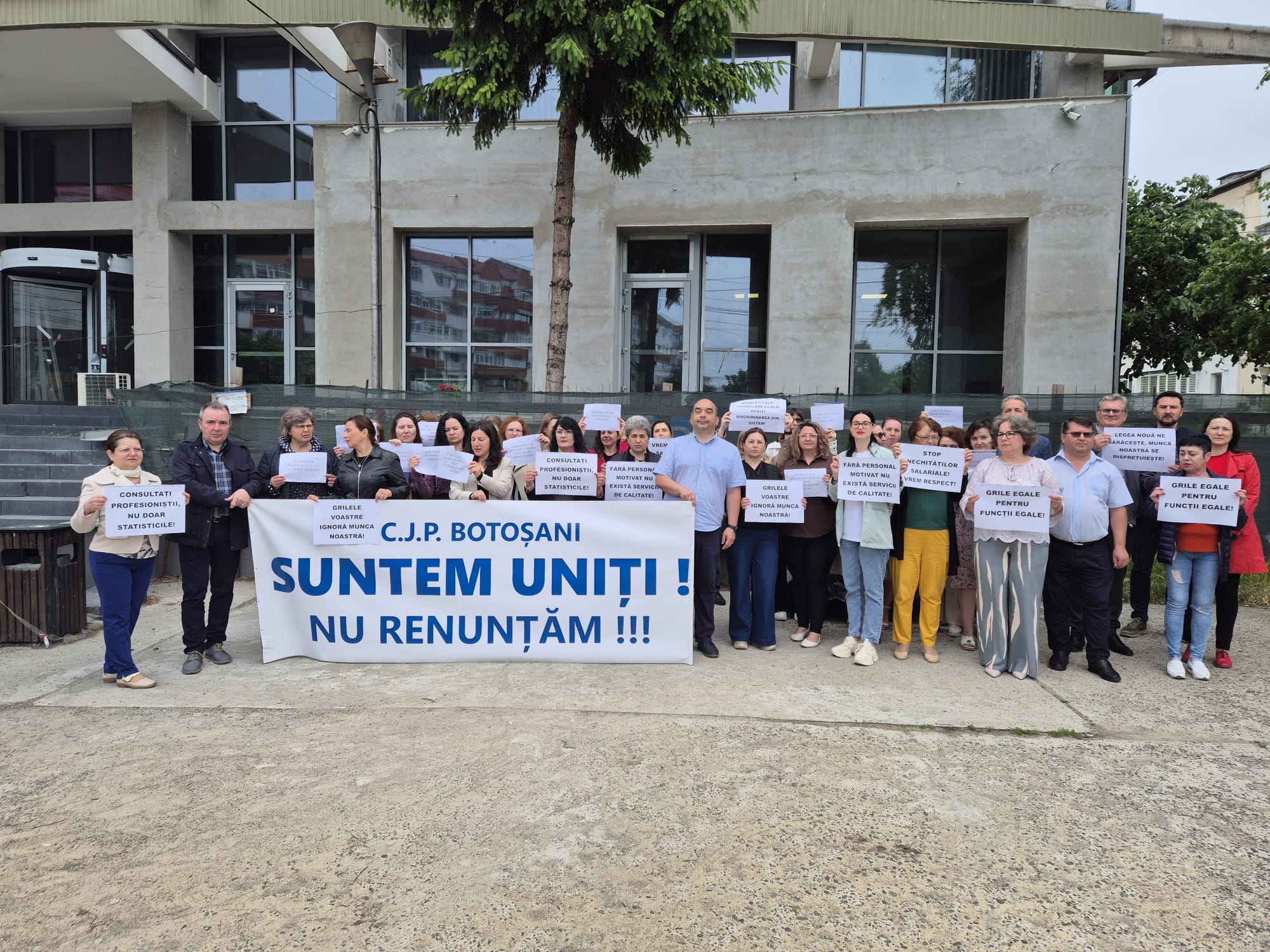 protest casa de pensii botosani