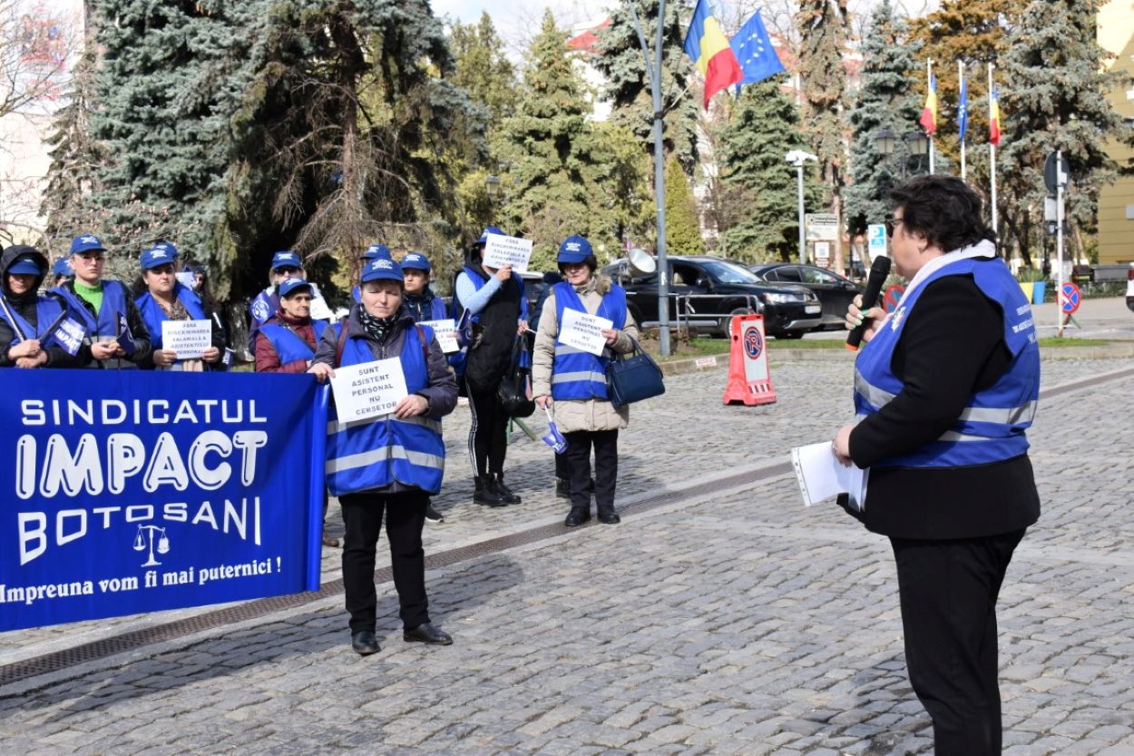 Protest in Piata Revolutiei anuntat de Sindicatul impact.