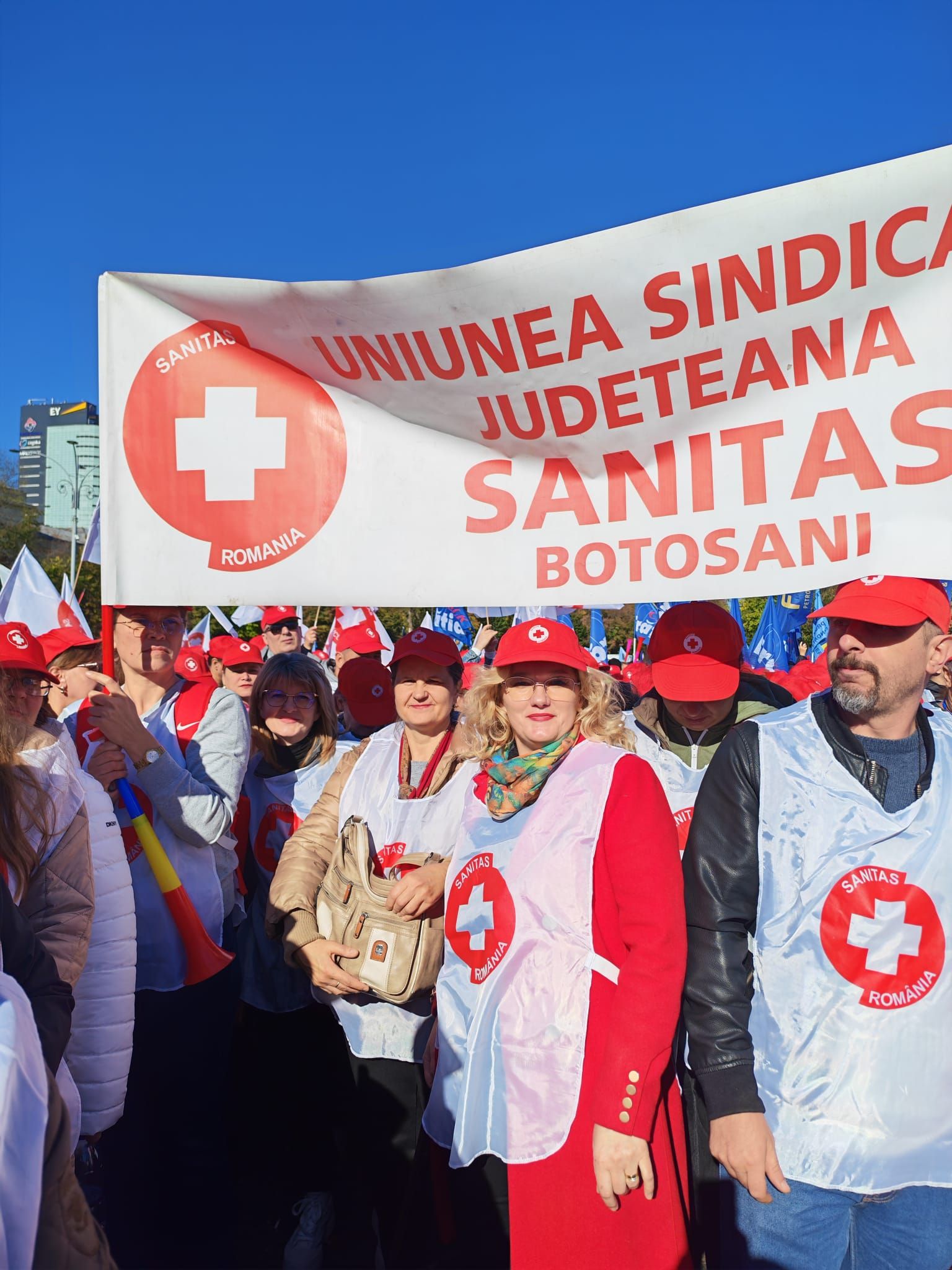 protest sanitas botosani