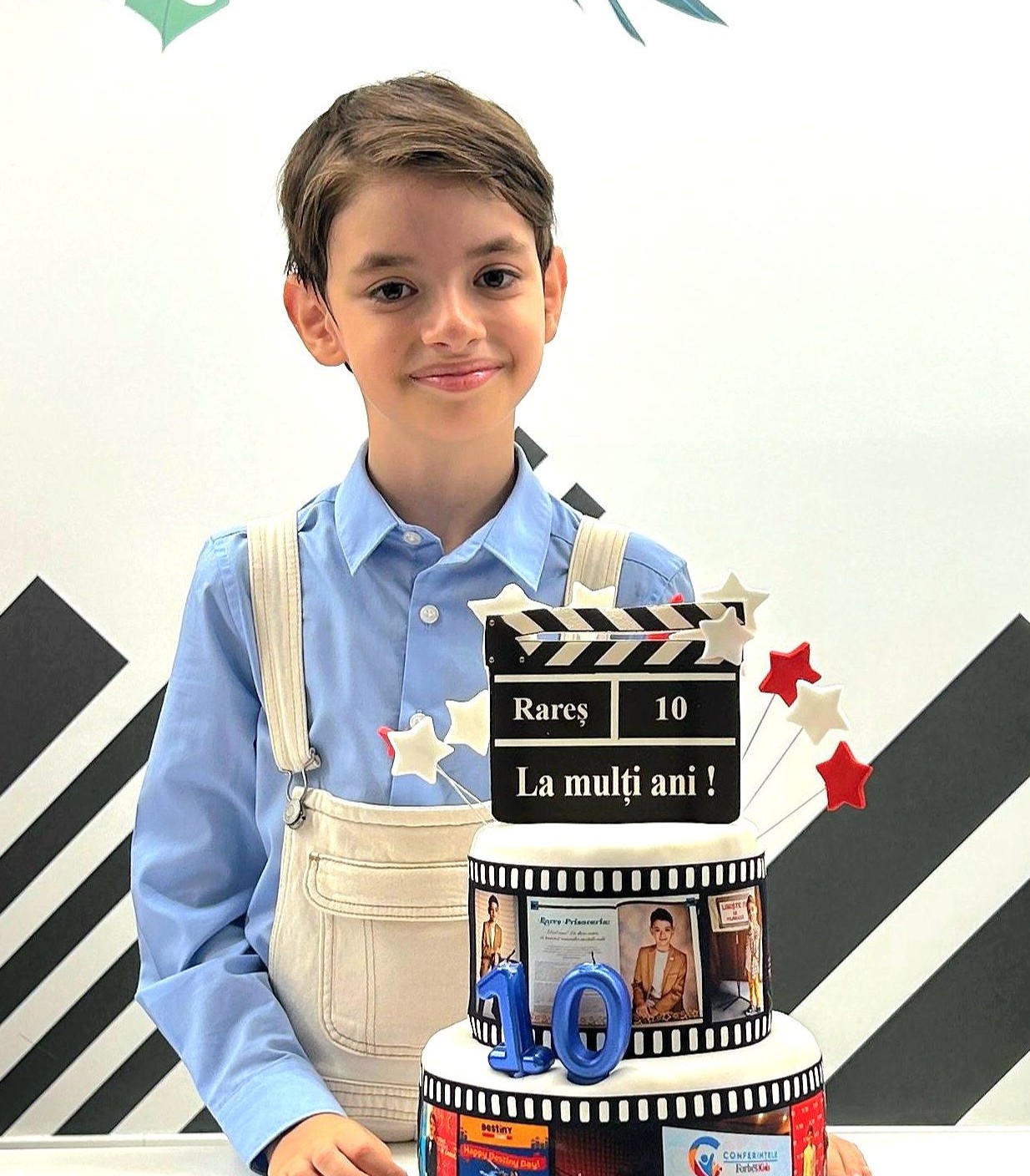 Rareș Prisacariu a împlinit 10 ani: Abia aștept să scriu noi povești surprinzătoare!