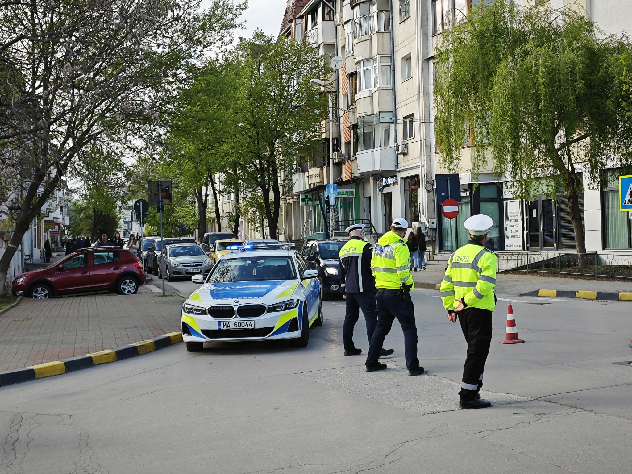 razie la botosani cu amenzi si permise retinute