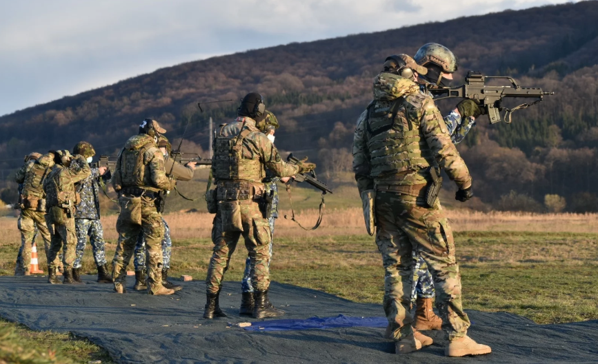 rezervisti din botosani la instructie militara