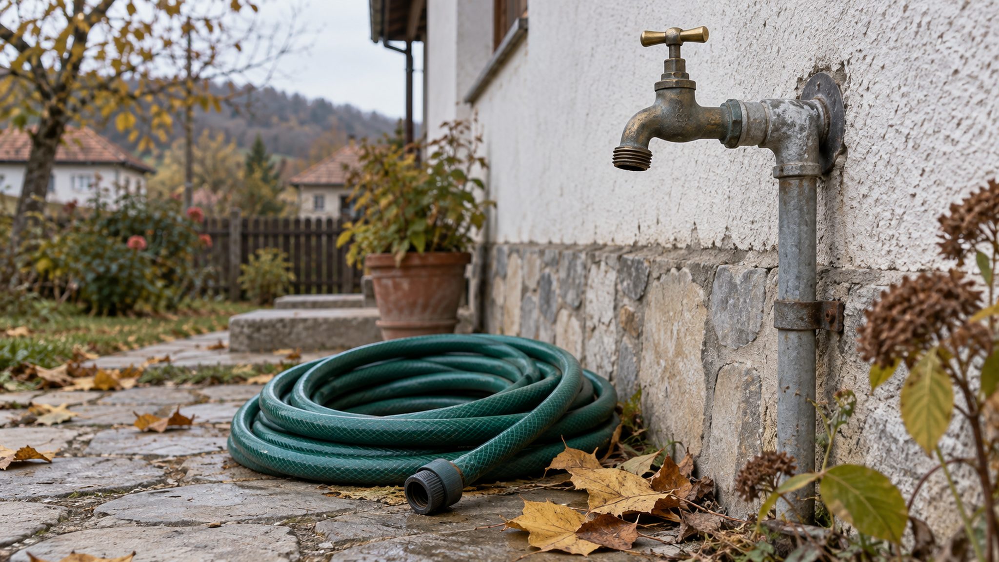 Robinetul exterior la final de sezon: pașii care pot limita riscul de îngheț