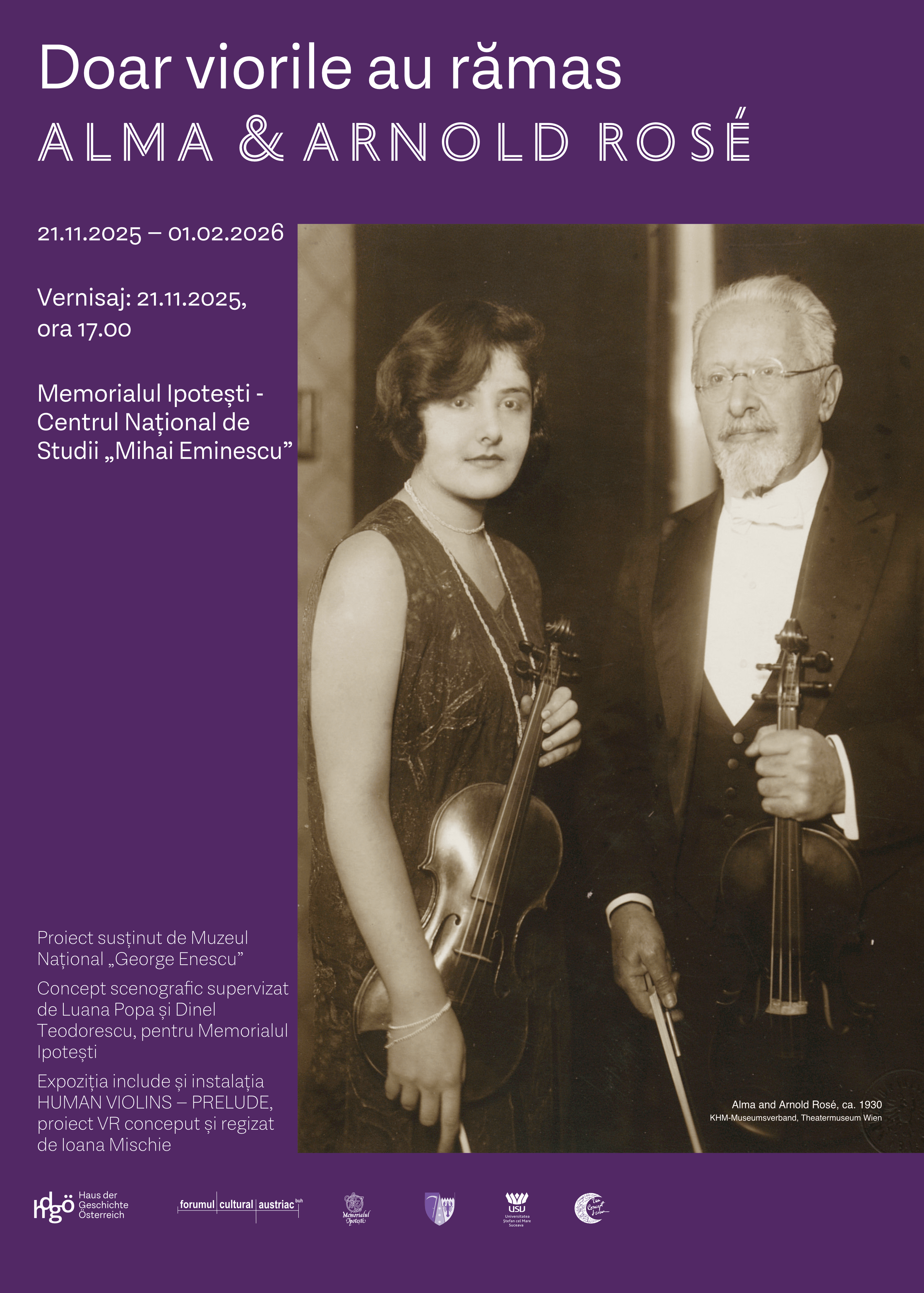 Destine frânte, viori salvate: expoziție-eveniment la Memorialul Ipotești