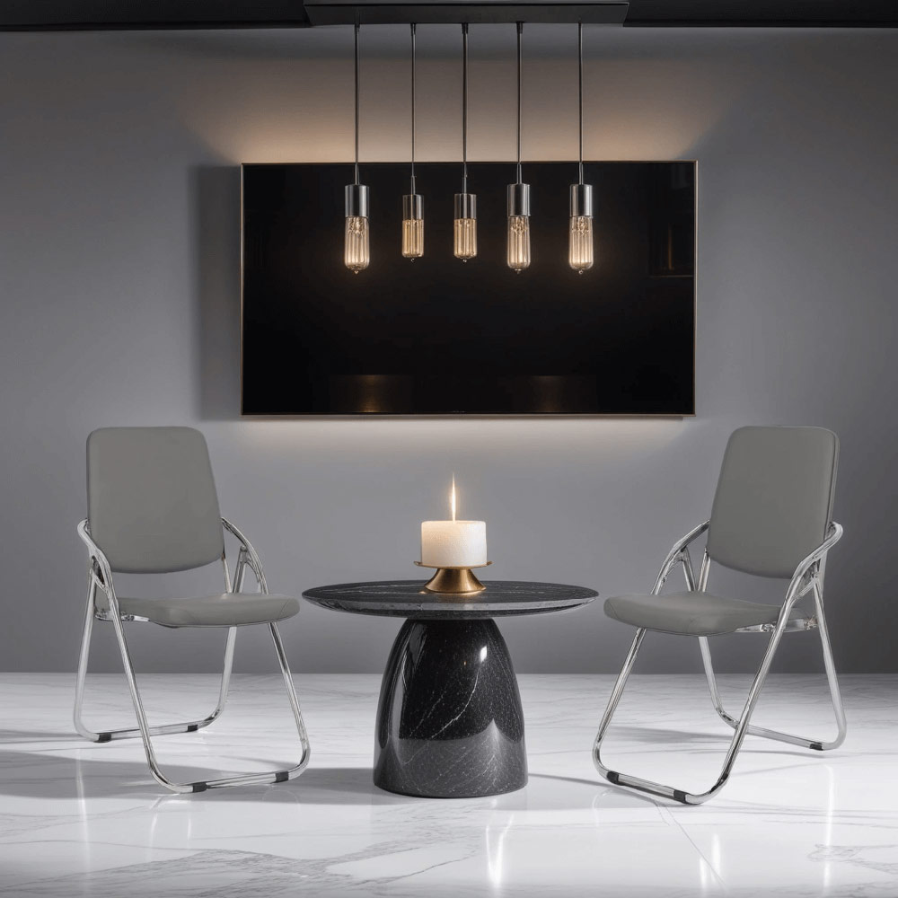 Scaunele pliabile si suprapozabile în designul interior