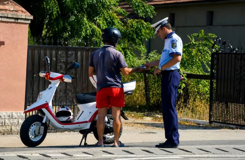 scuter politie