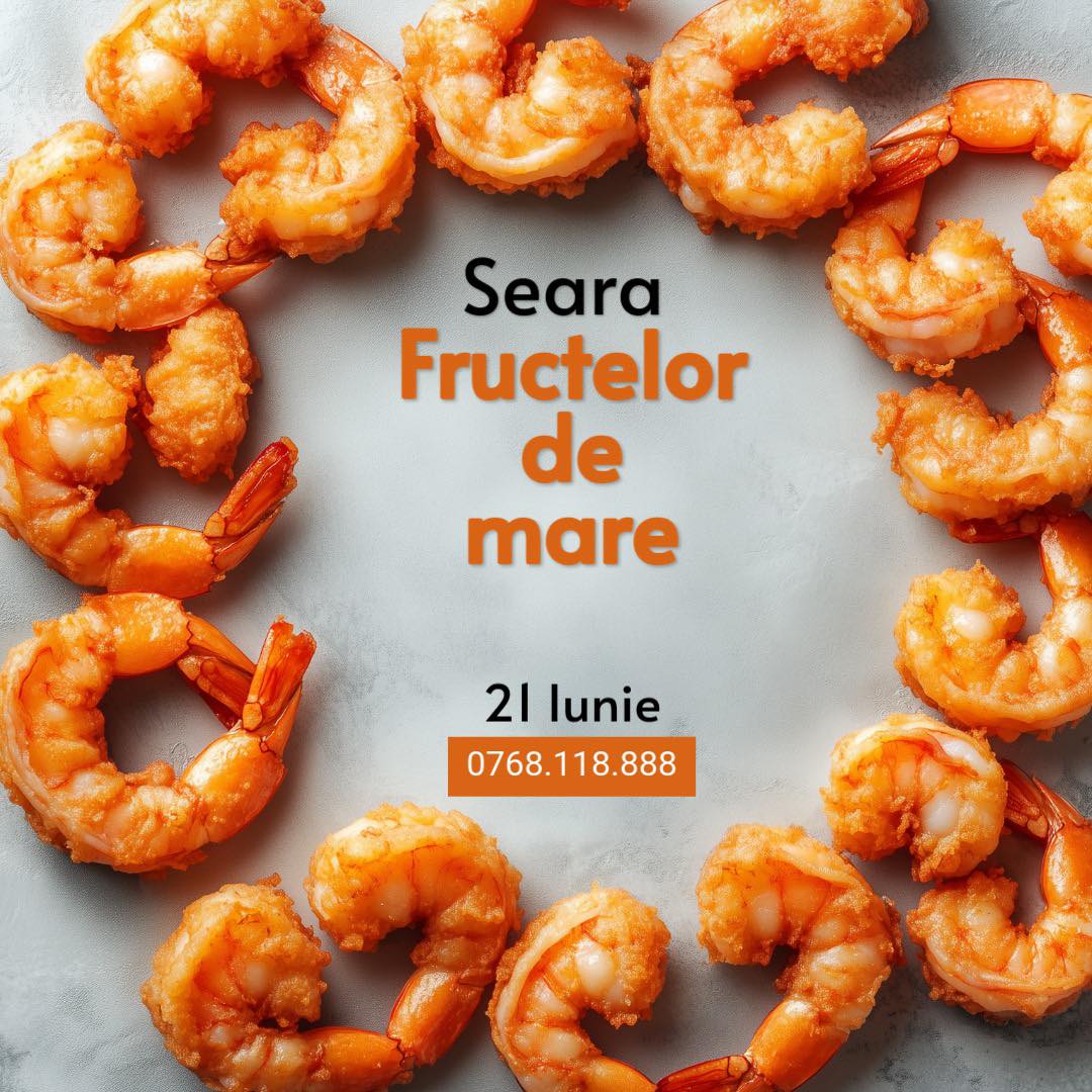 Poftiți la Seara Fructelor de Mare! De la fritto misto la caracatiță 