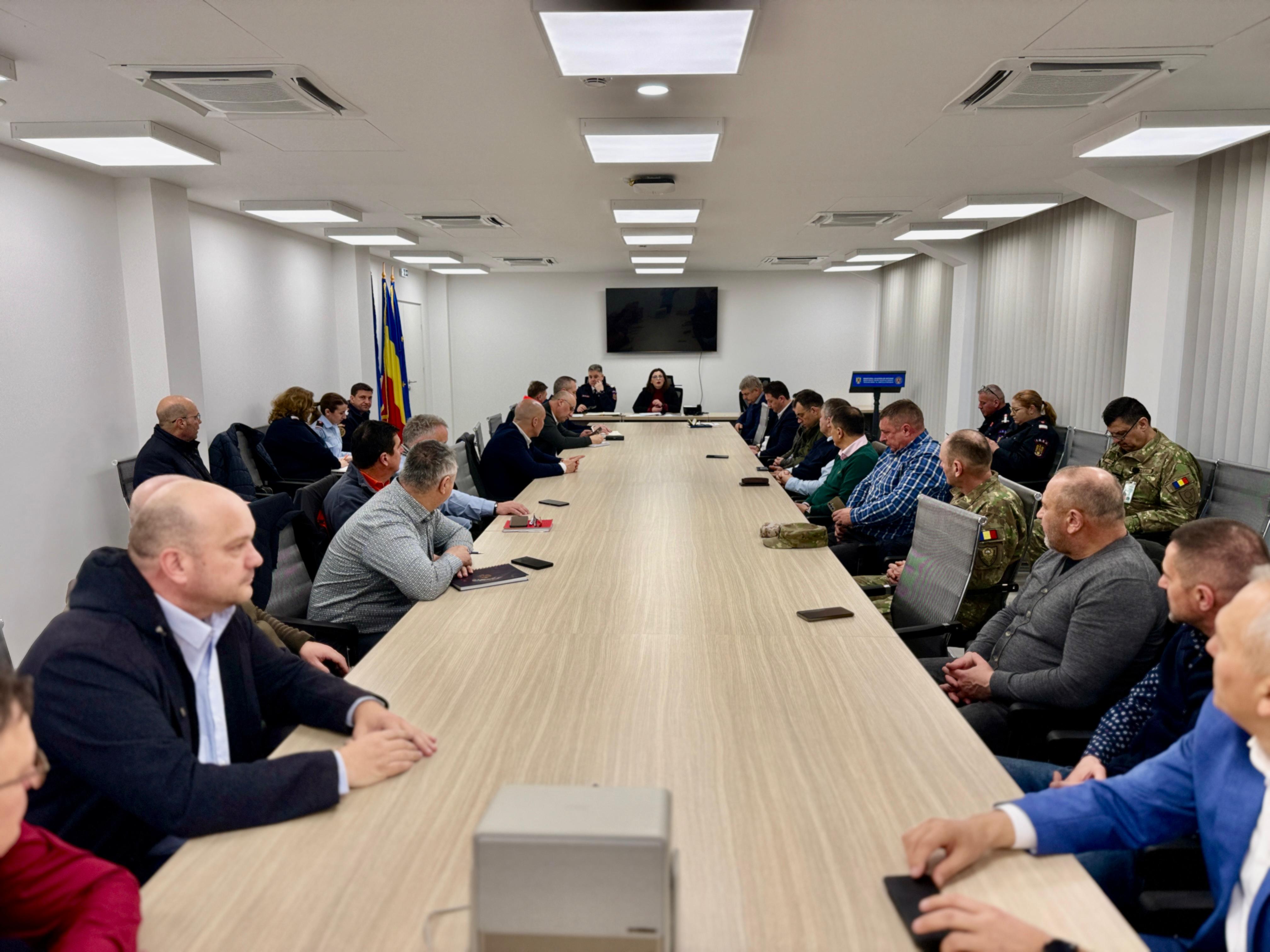 sedinta CJSU convocata de prefect pe 3 aprilie