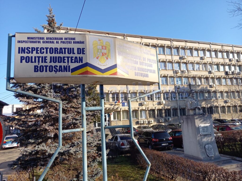 IPJ Botoșani scoate la concurs mai multe funcții de conducere, pentru agenți și ofițeri de poliție