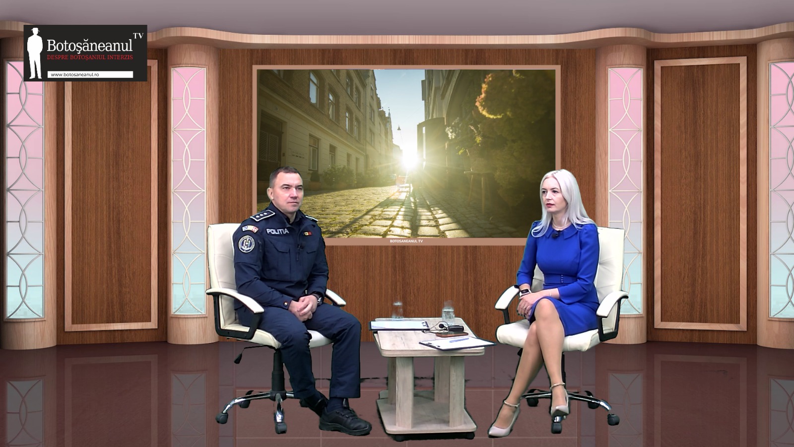 ACUM: Șeful Poliției la Botoșăneanul TV! Tudor Costîn, față în față cu botoșănenii – VIDEO 