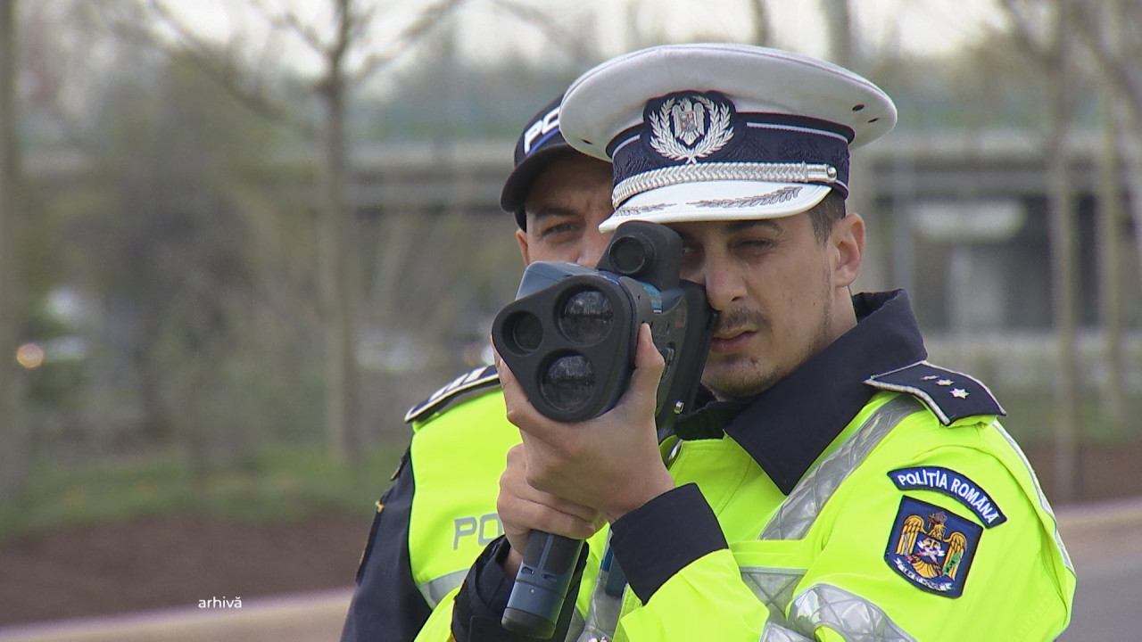 Șef de Poliție oprit în trafic de propriii angajați, i-a mințit că se află în misiune 