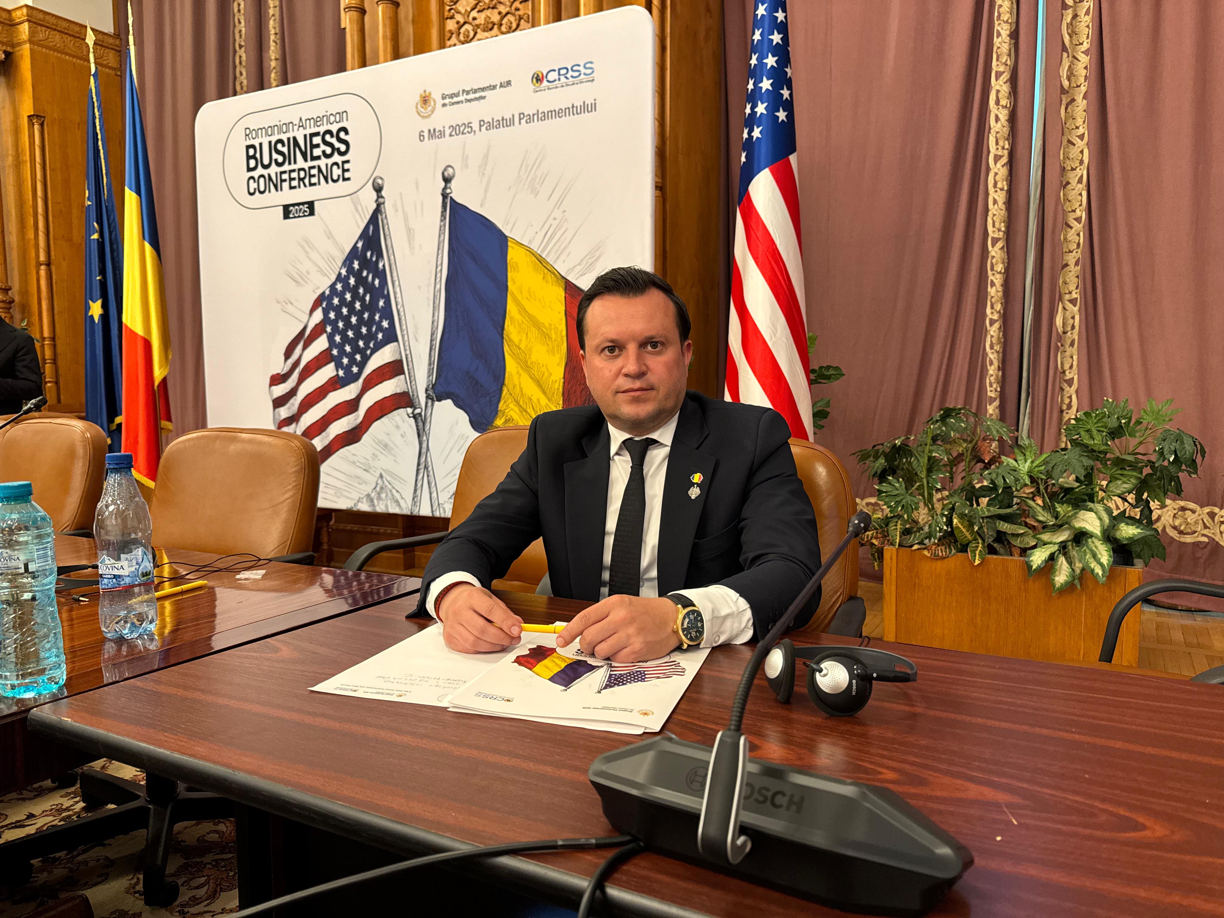 Cătălin Silegeanu susține parteneriatul economic româno-american la o conferință importantă