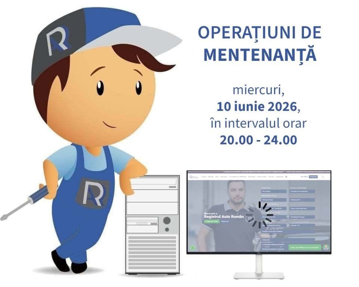 Atenție, șoferi! Nu se pot face programări la RAR, site-ul intră în mentenanță 