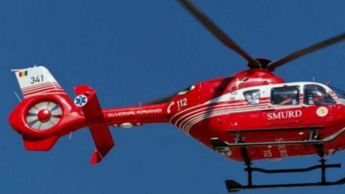 Dramă într-o familie din Botoșani: Bărbat transportat urgent cu elicopterul SMURD