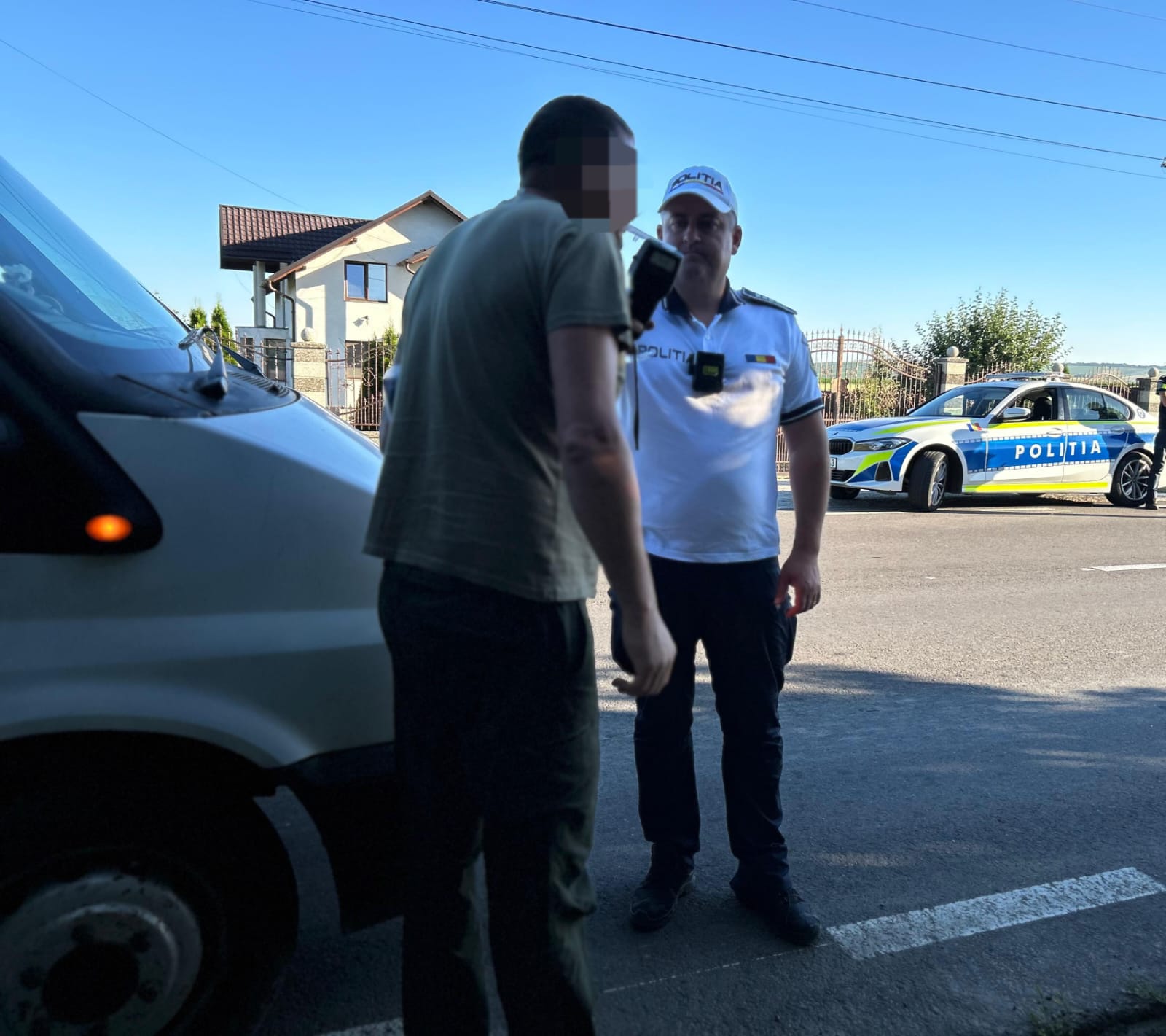 Un șofer din Dâmbovița s-a făcut de râs la Darabani 