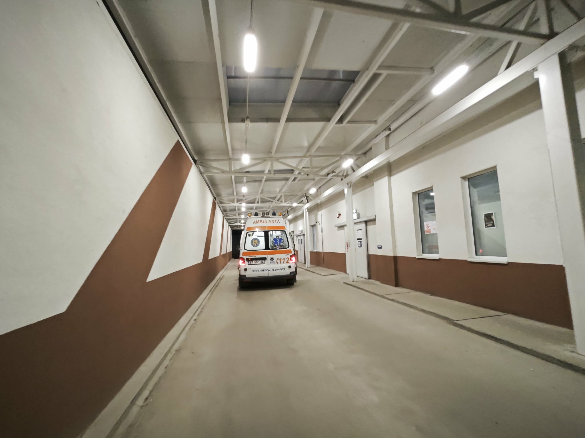 sofer ajuns la spital